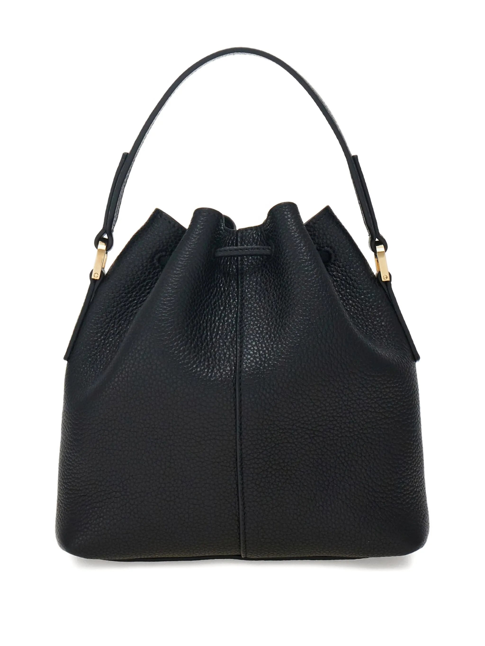 multi-pocket bucket bag