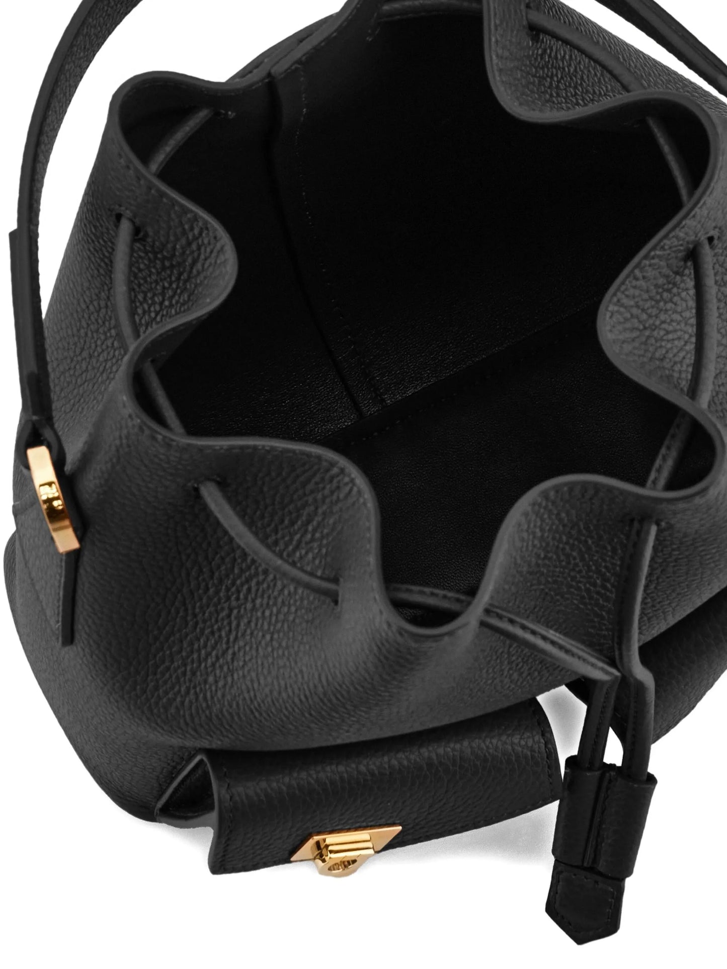 multi-pocket bucket bag