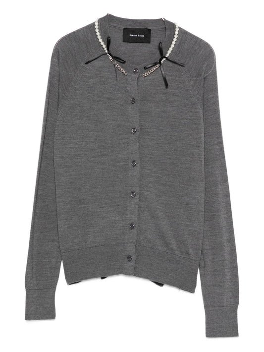 merino wool cardigan