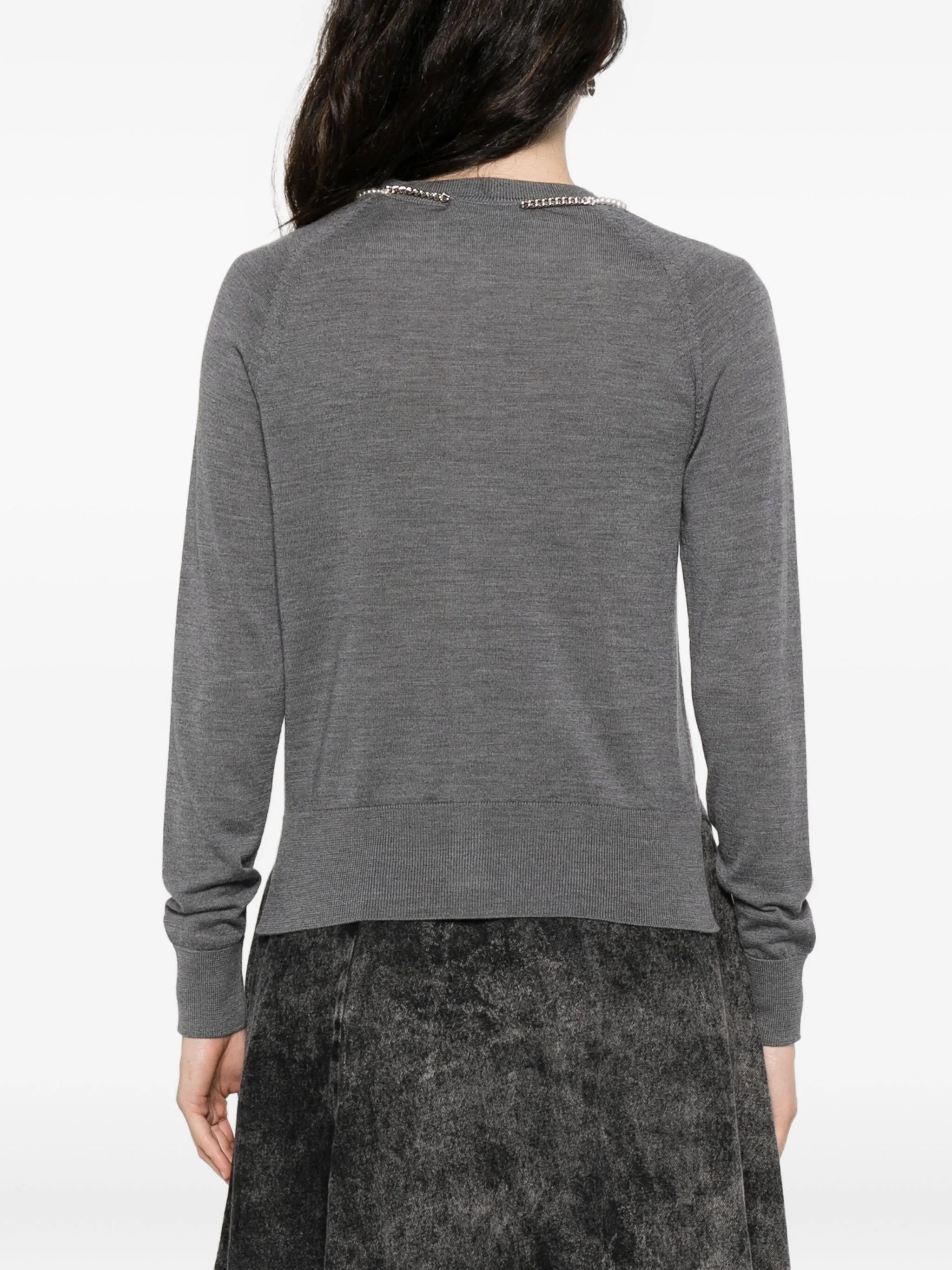 merino wool cardigan