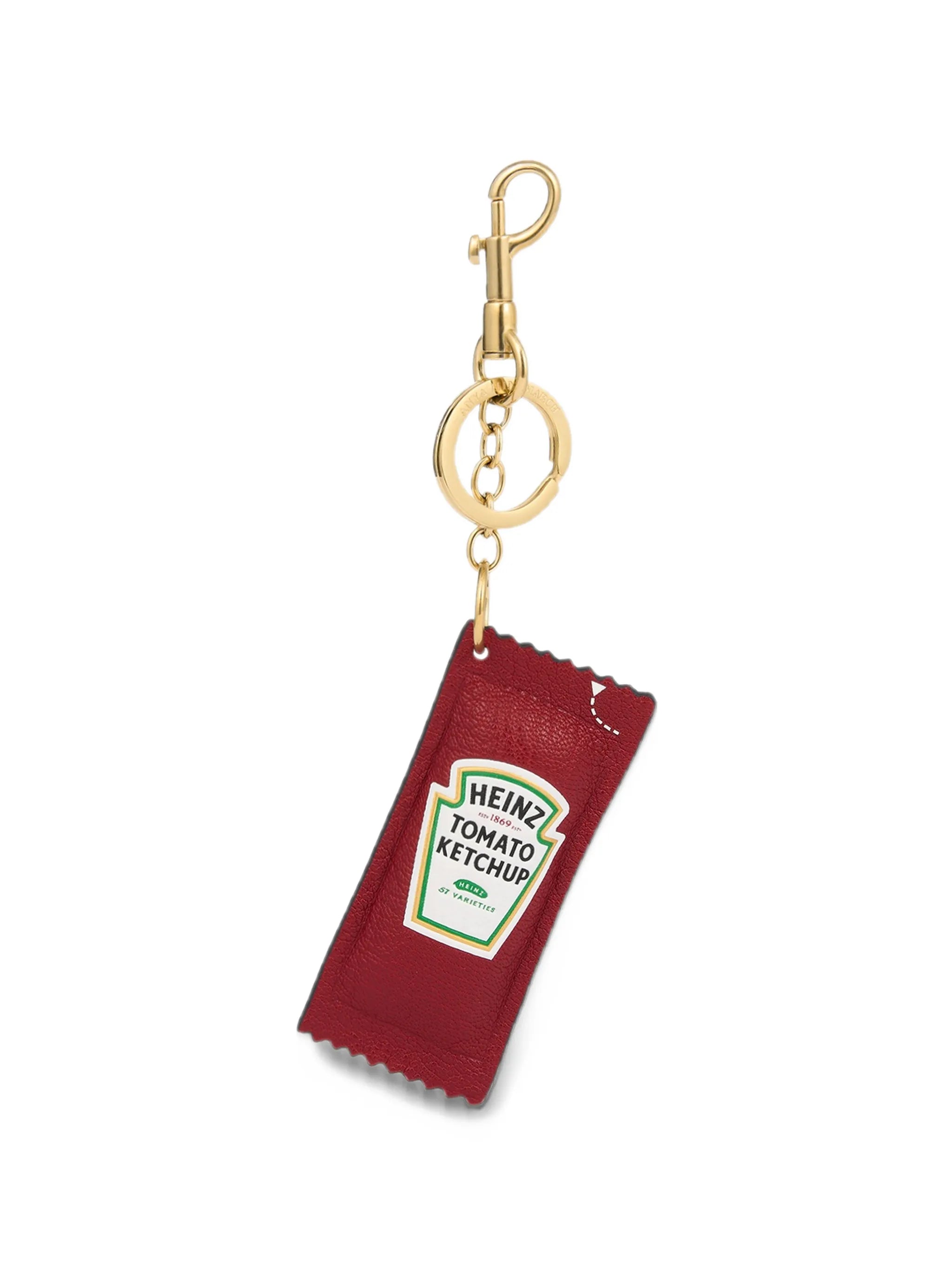x Heinz Ketchup leather keychain