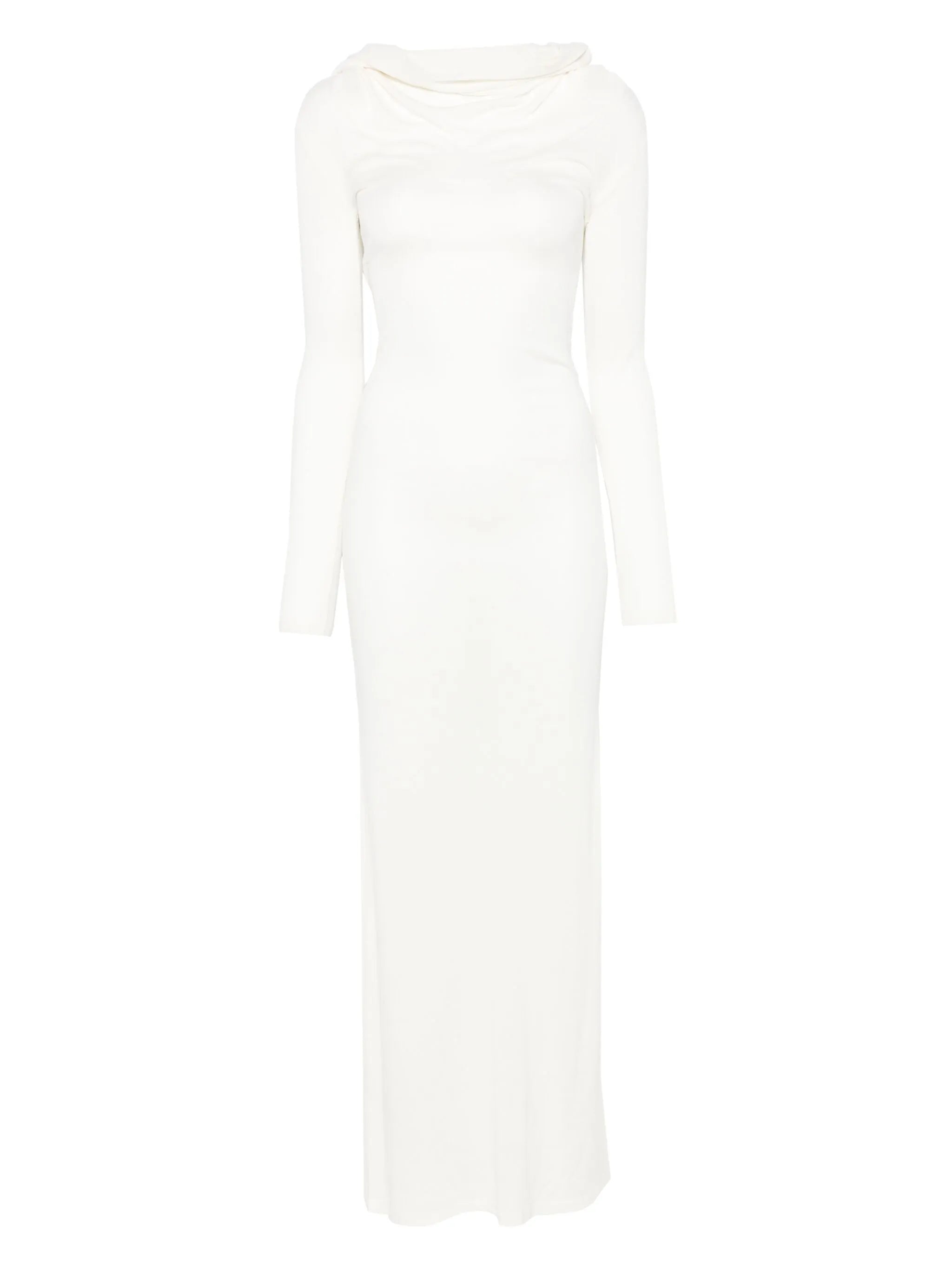 fine-knit maxi dress