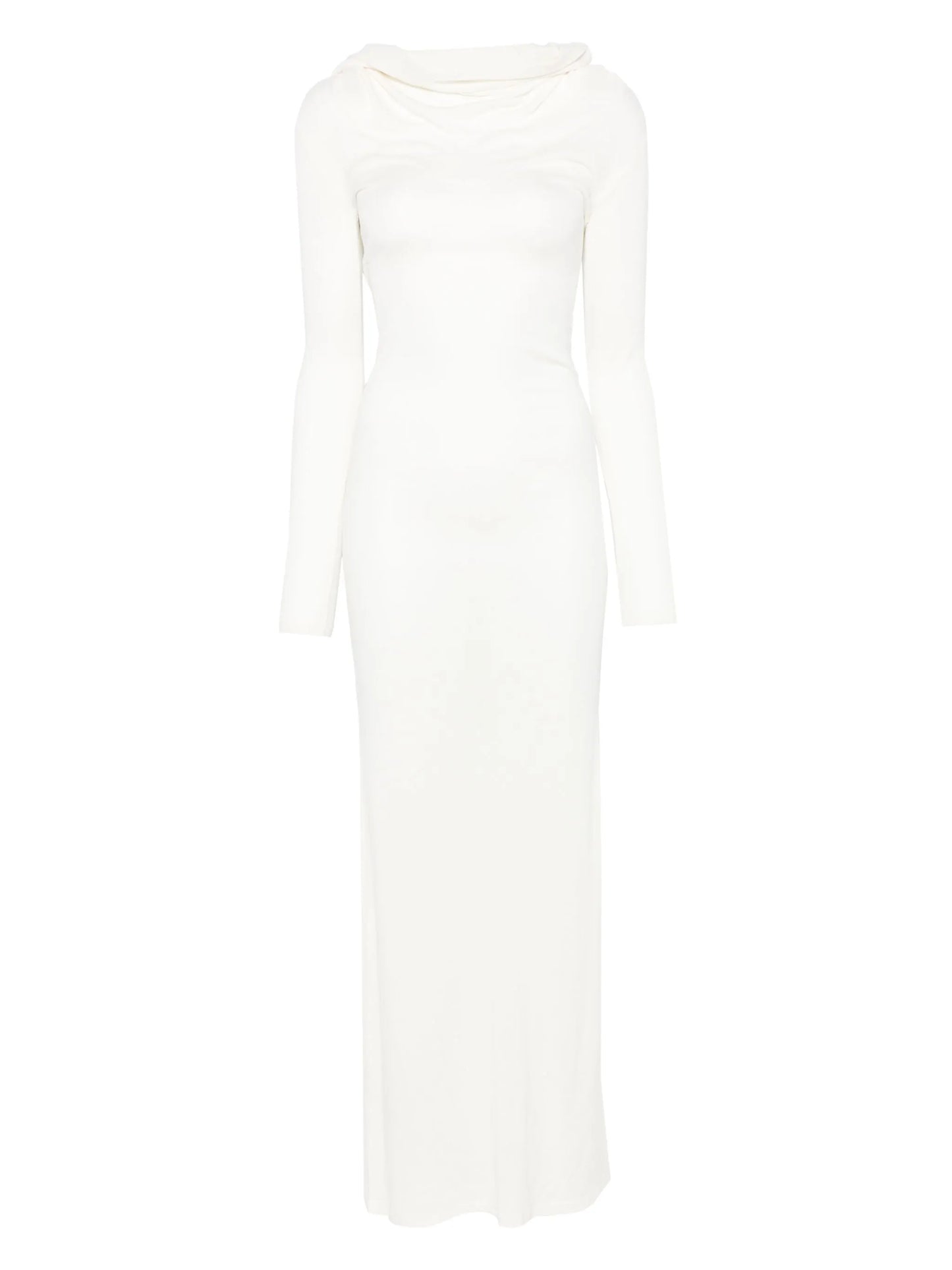 fine-knit maxi dress