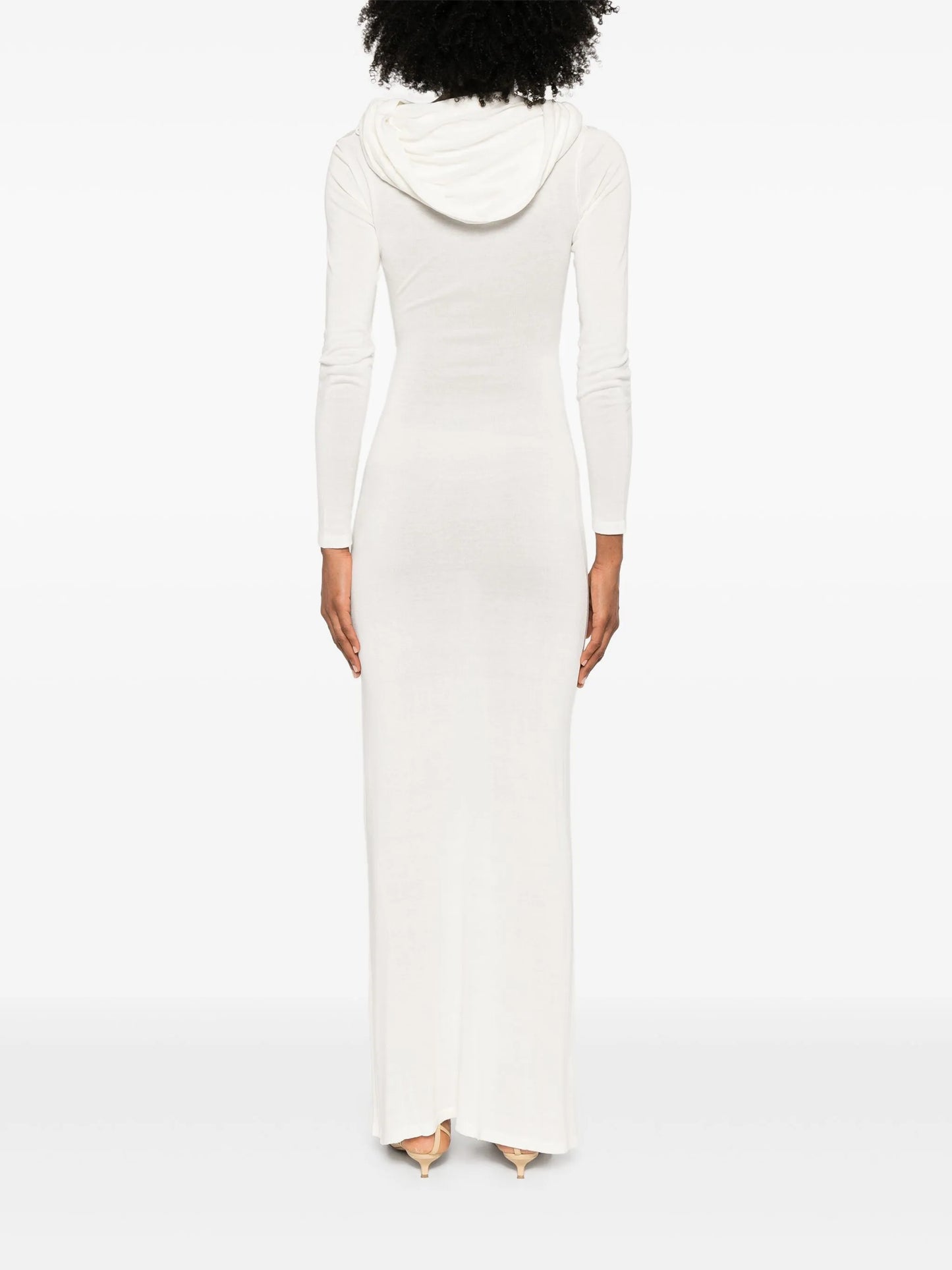 fine-knit maxi dress