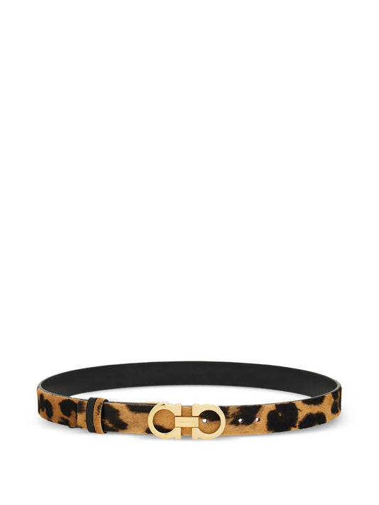 adjustable Gancini belt