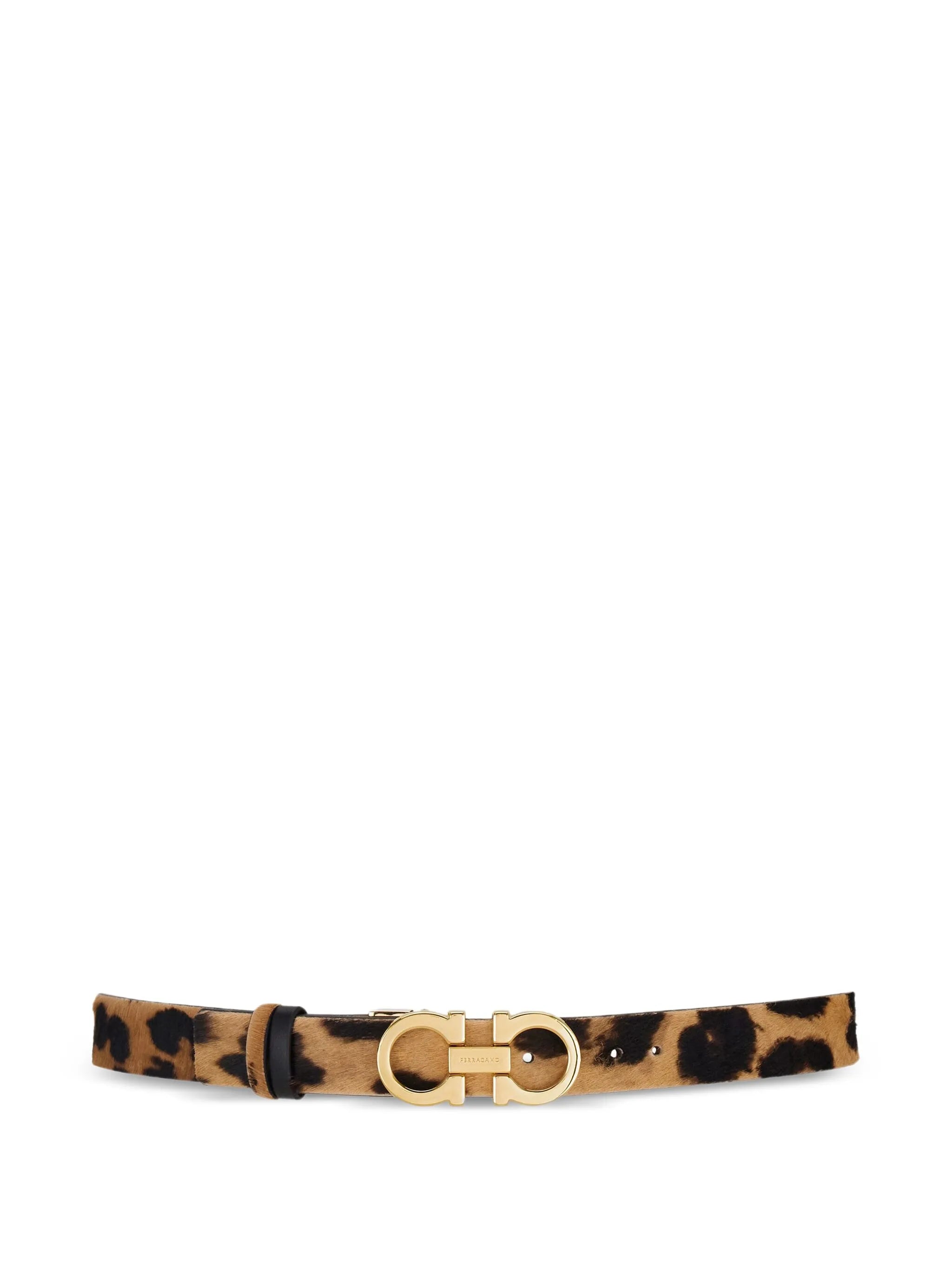 adjustable Gancini belt