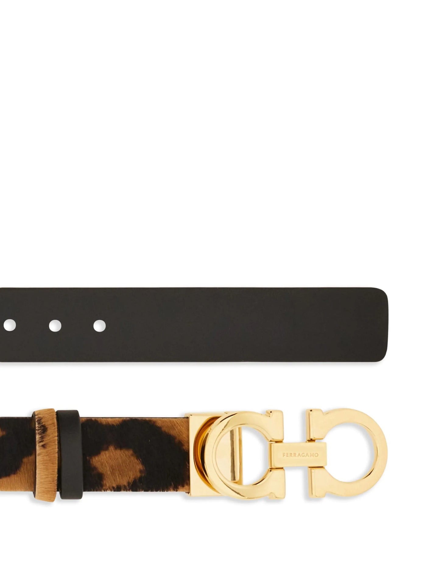 adjustable Gancini belt
