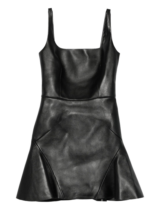flared mini dress