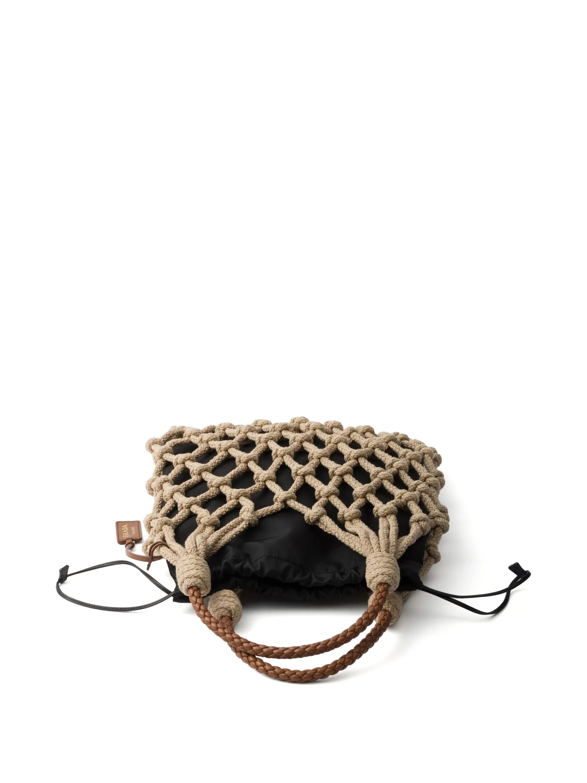 drawstring clutch bag