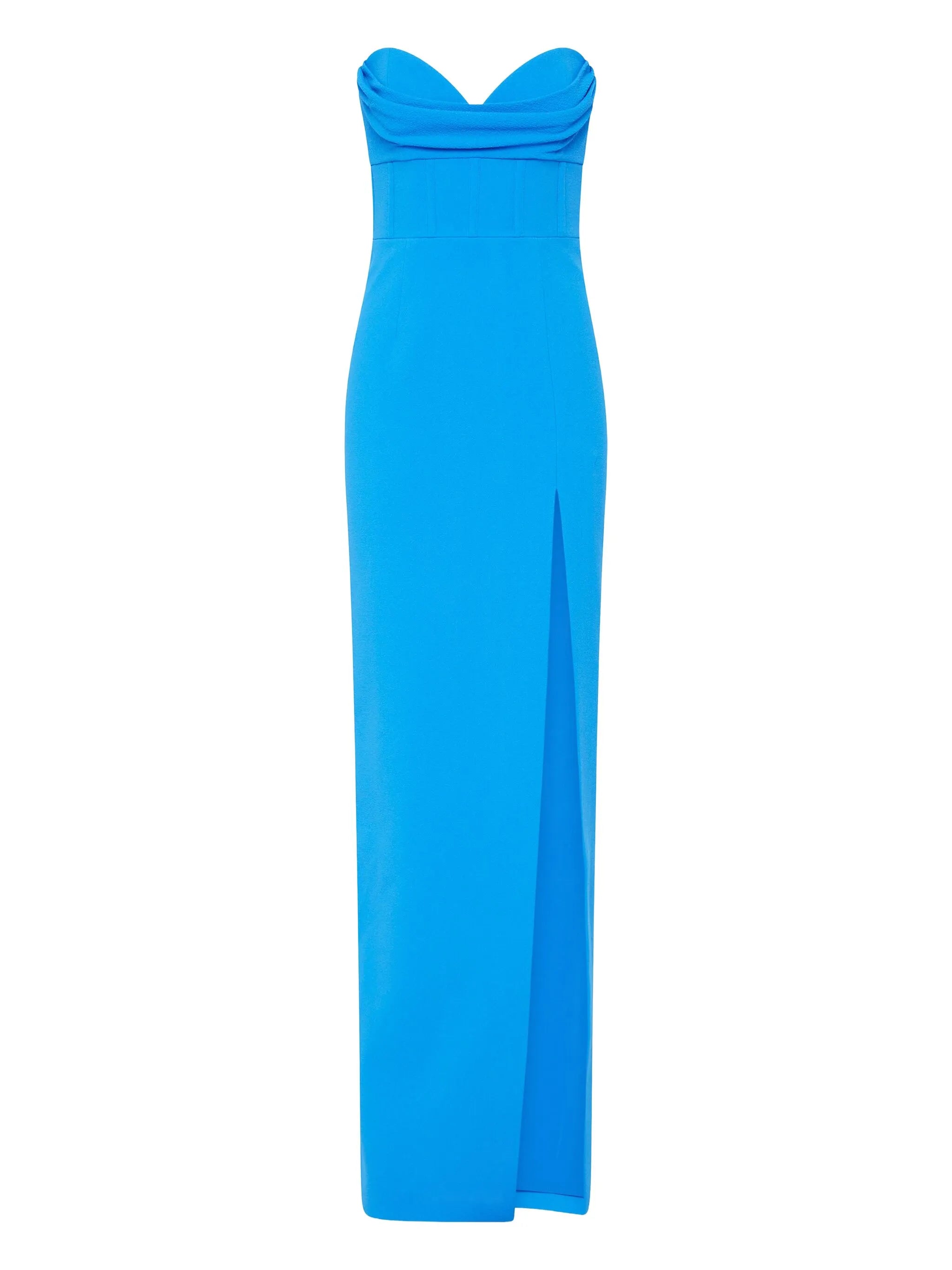 Skyla strapless maxi dress
