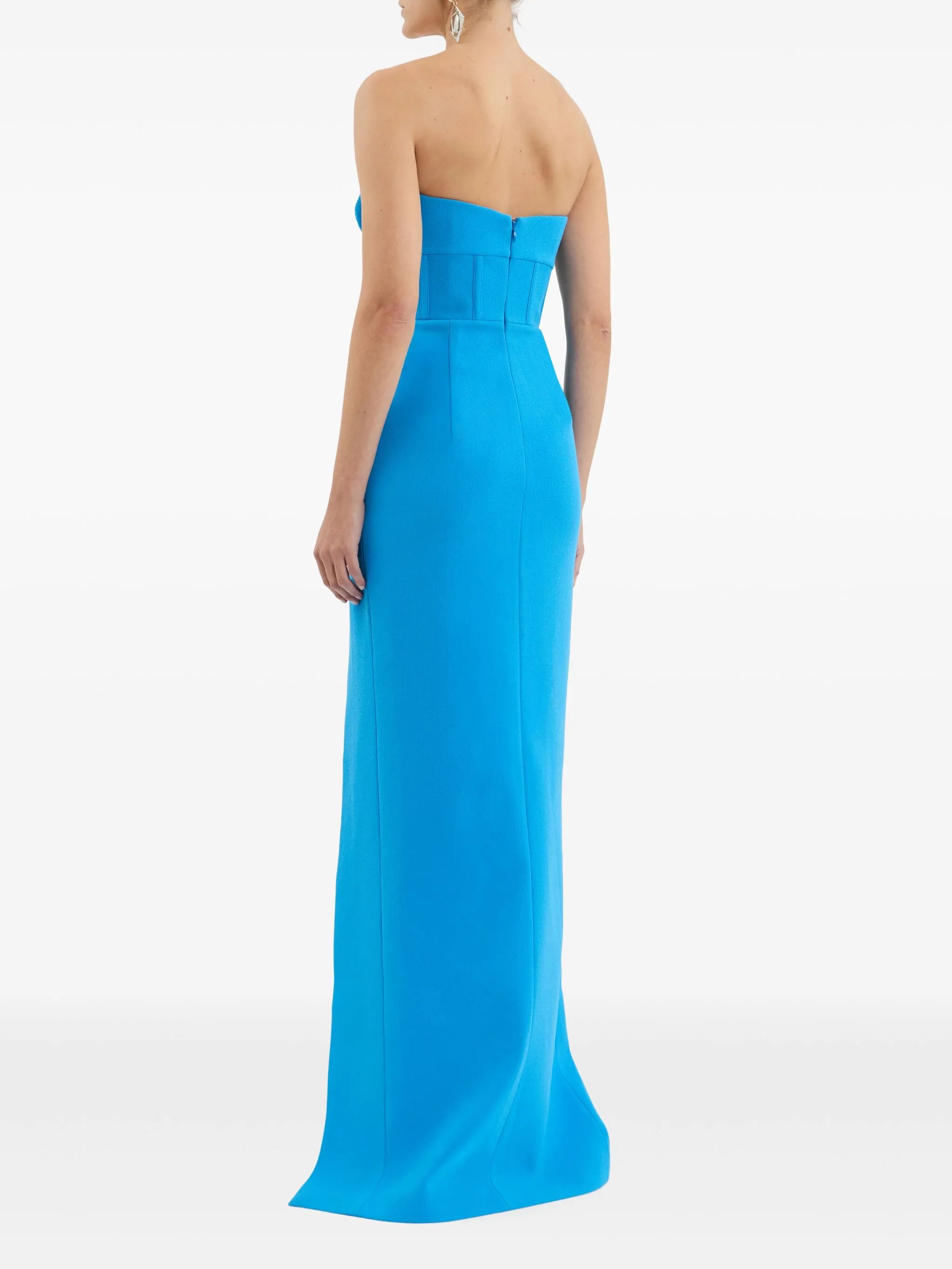 Skyla strapless maxi dress
