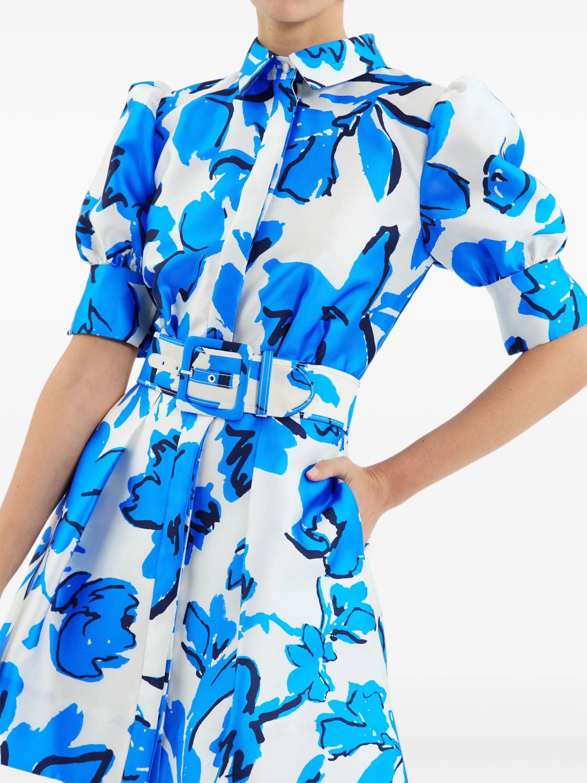 Sapphira shirt dress
