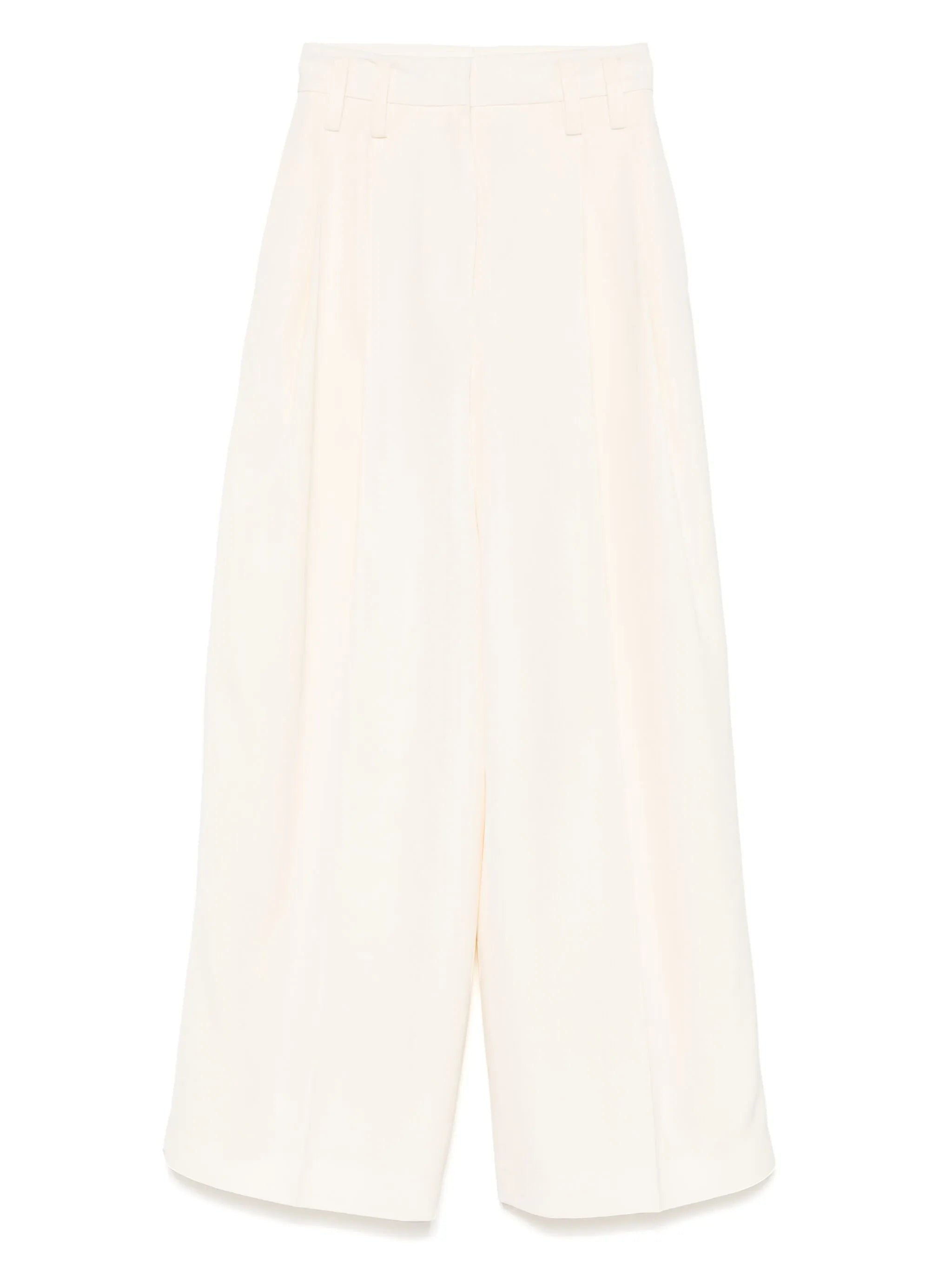pleat-detailed trousers