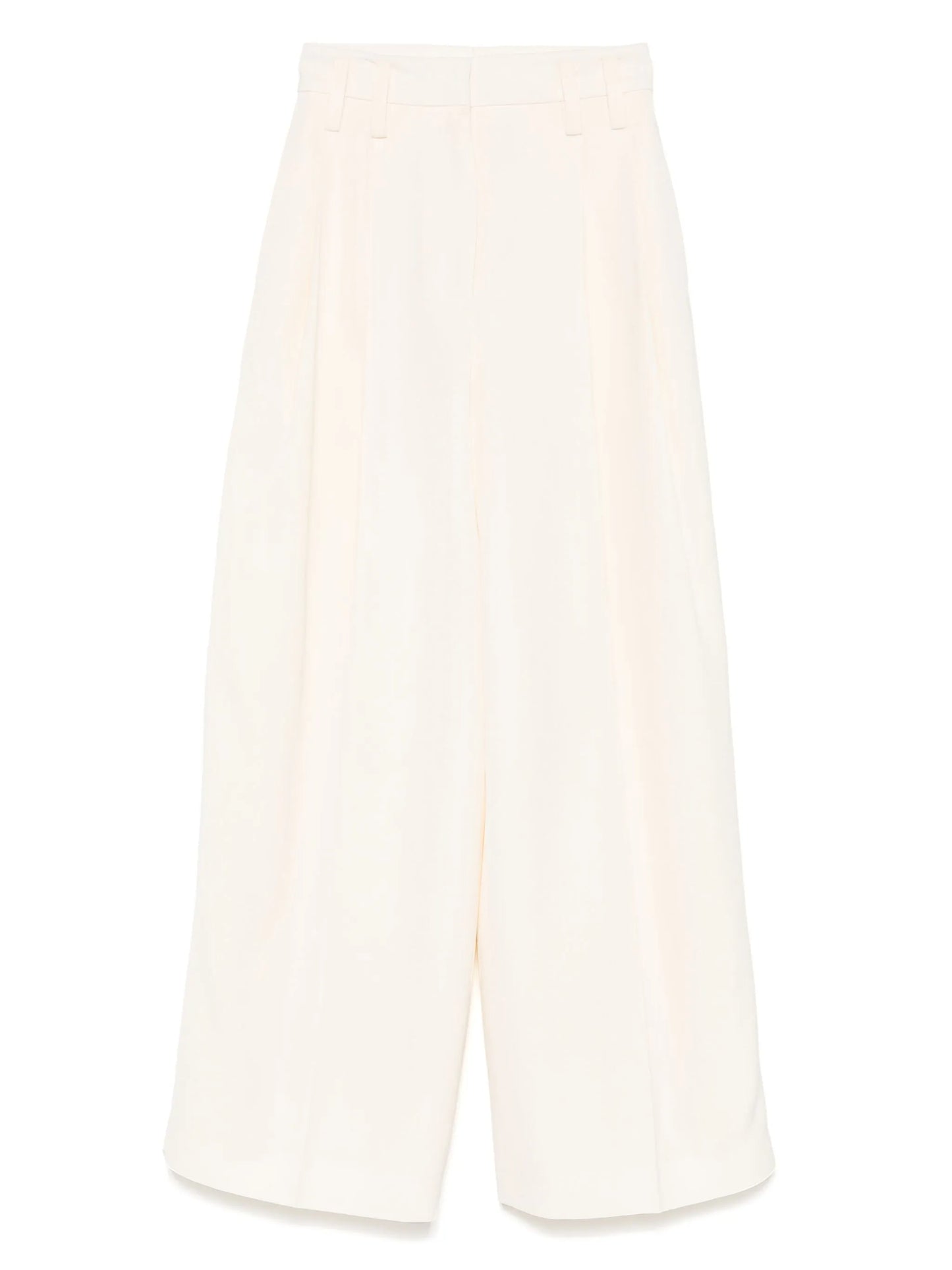 pleat-detailed trousers