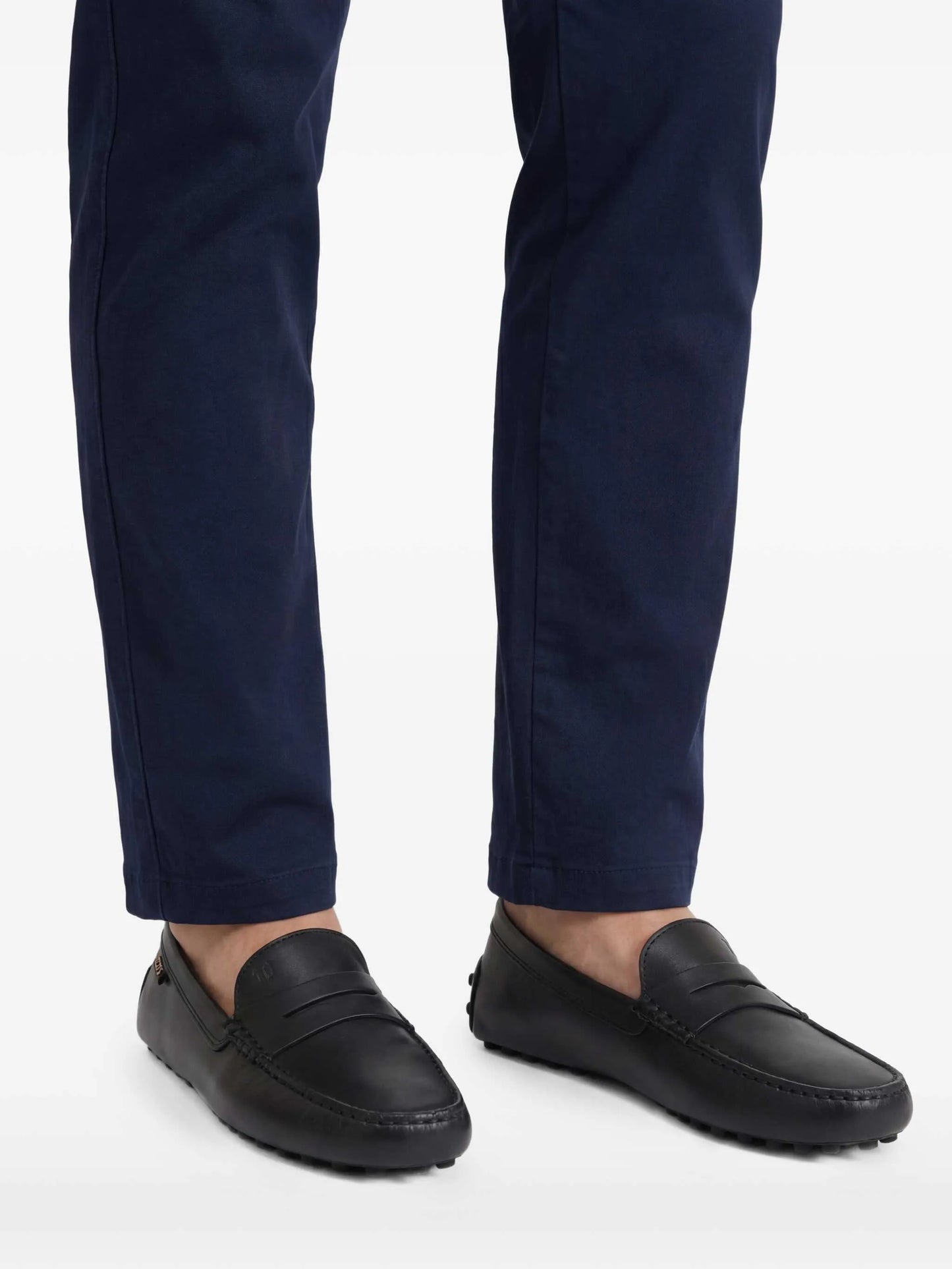 Gommino logo-detail driving loafers