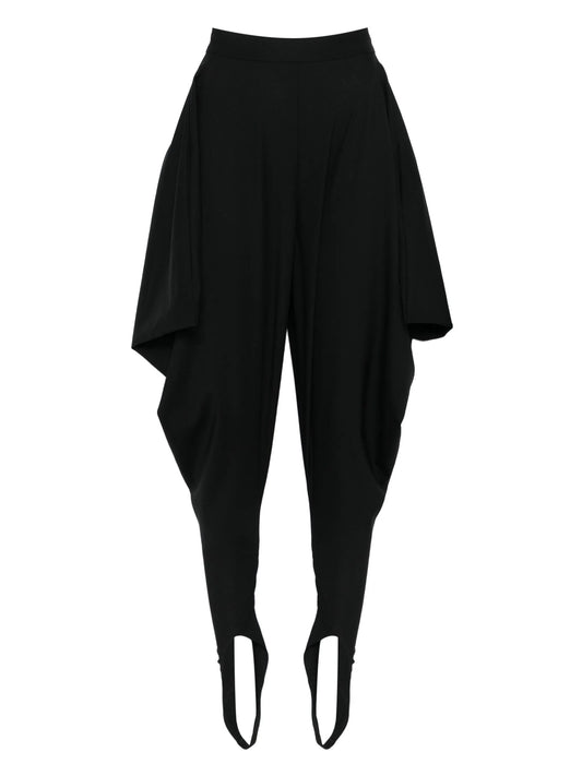 foot-strap stirrup trousers