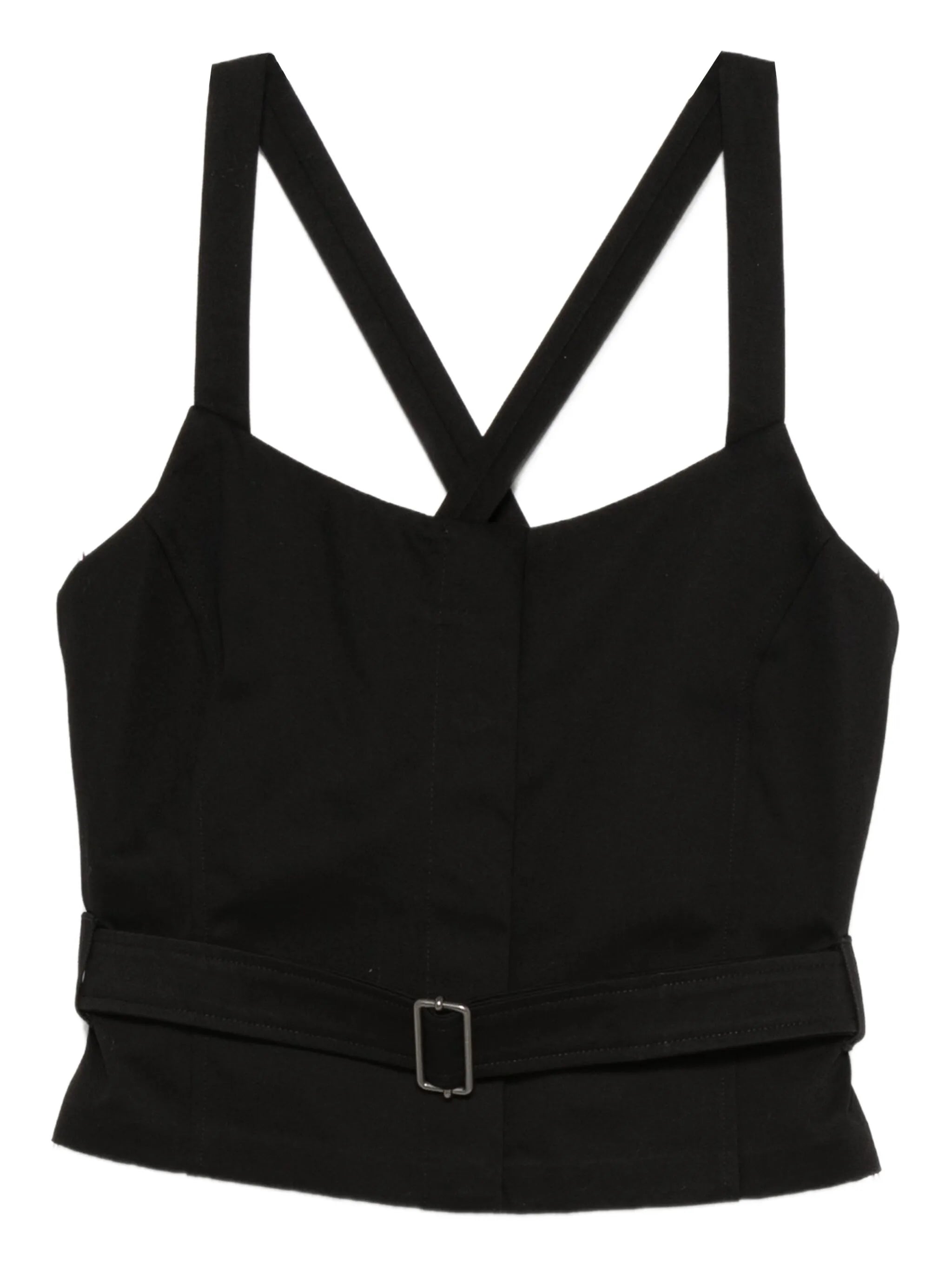 belted vest