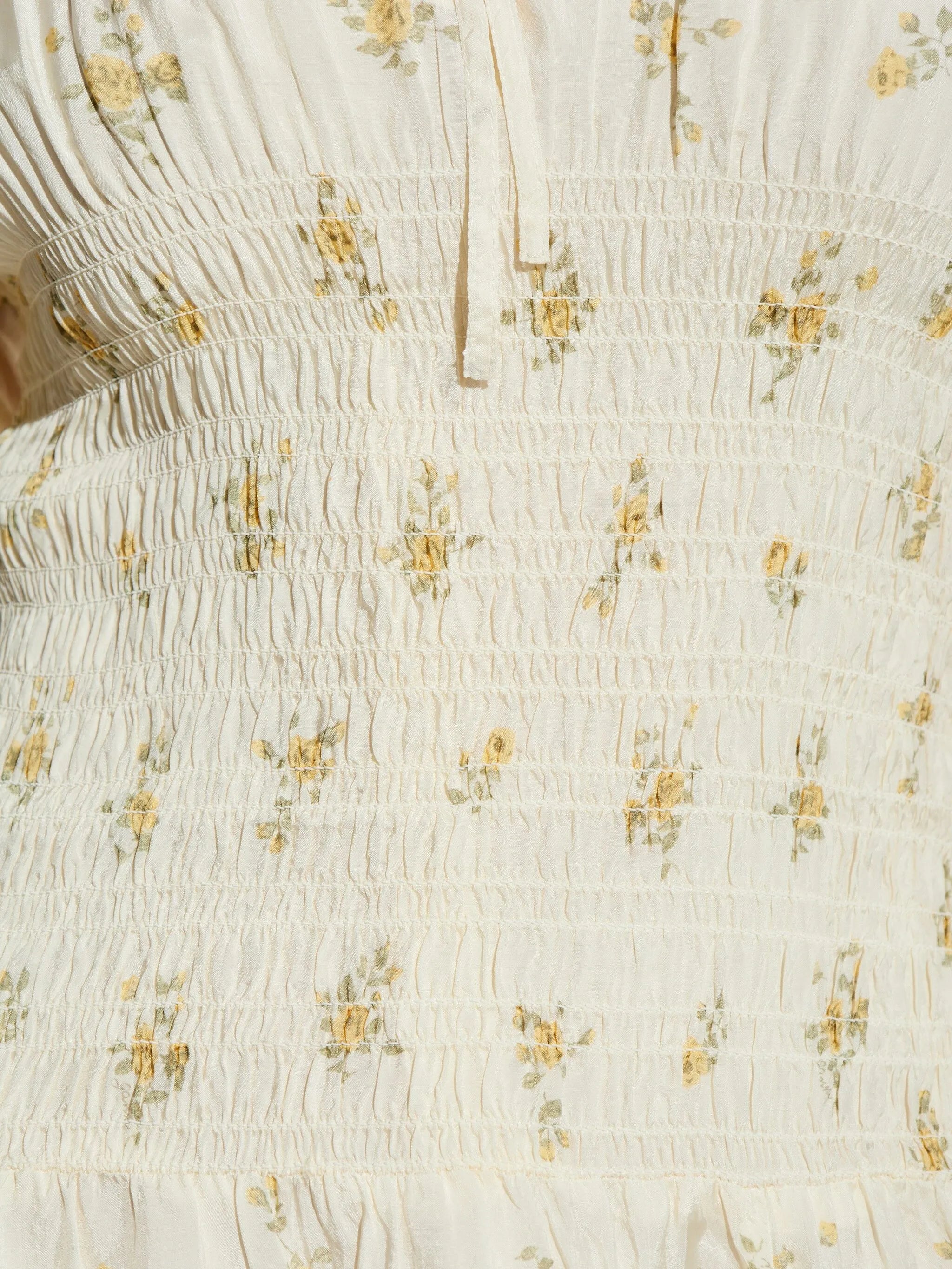 floral-print maxi dress