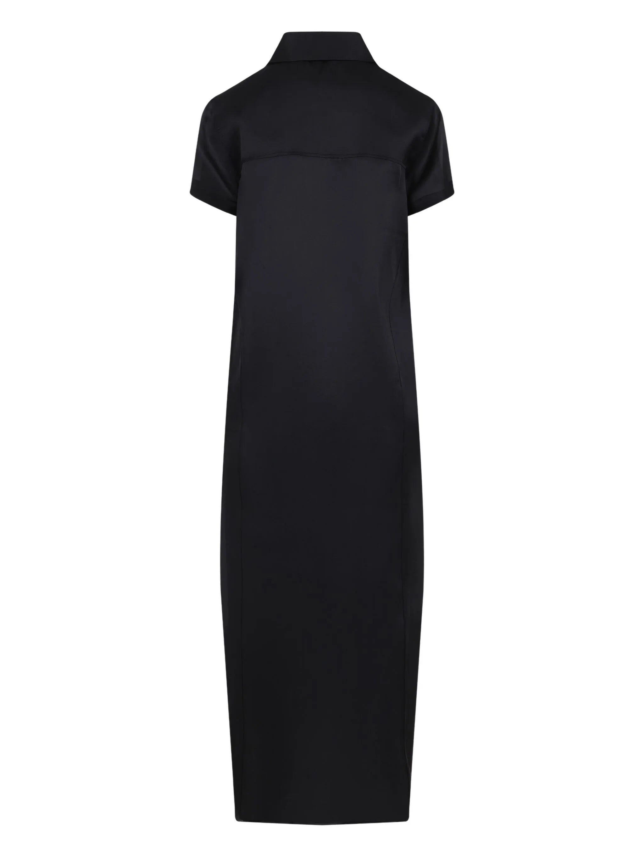 Effy button-up short-sleeve dress