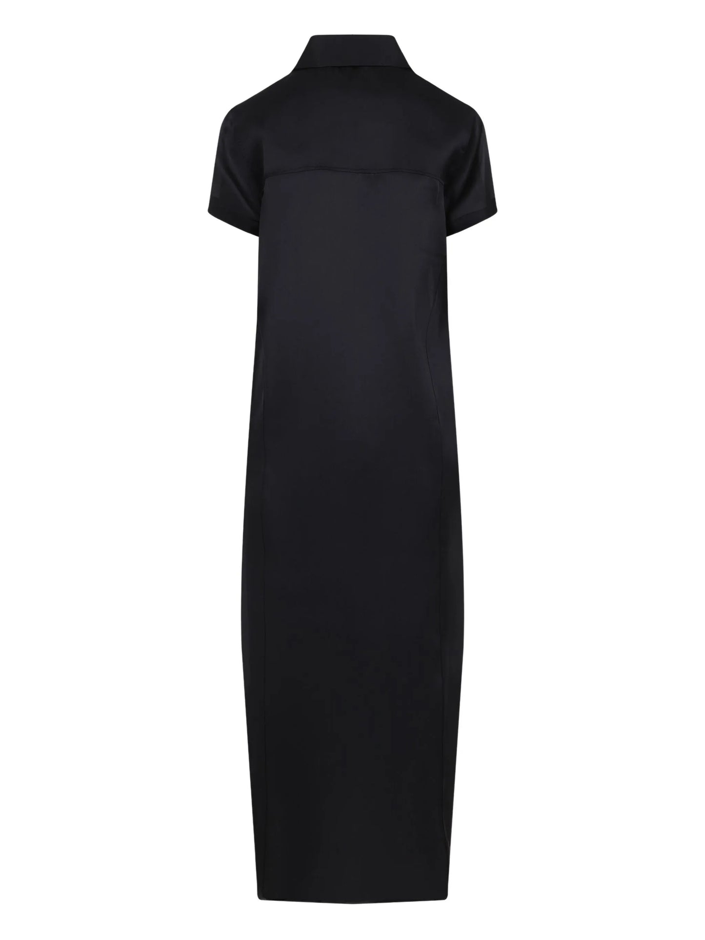 Effy button-up short-sleeve dress