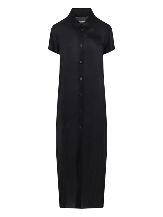 Effy button-up short-sleeve dress