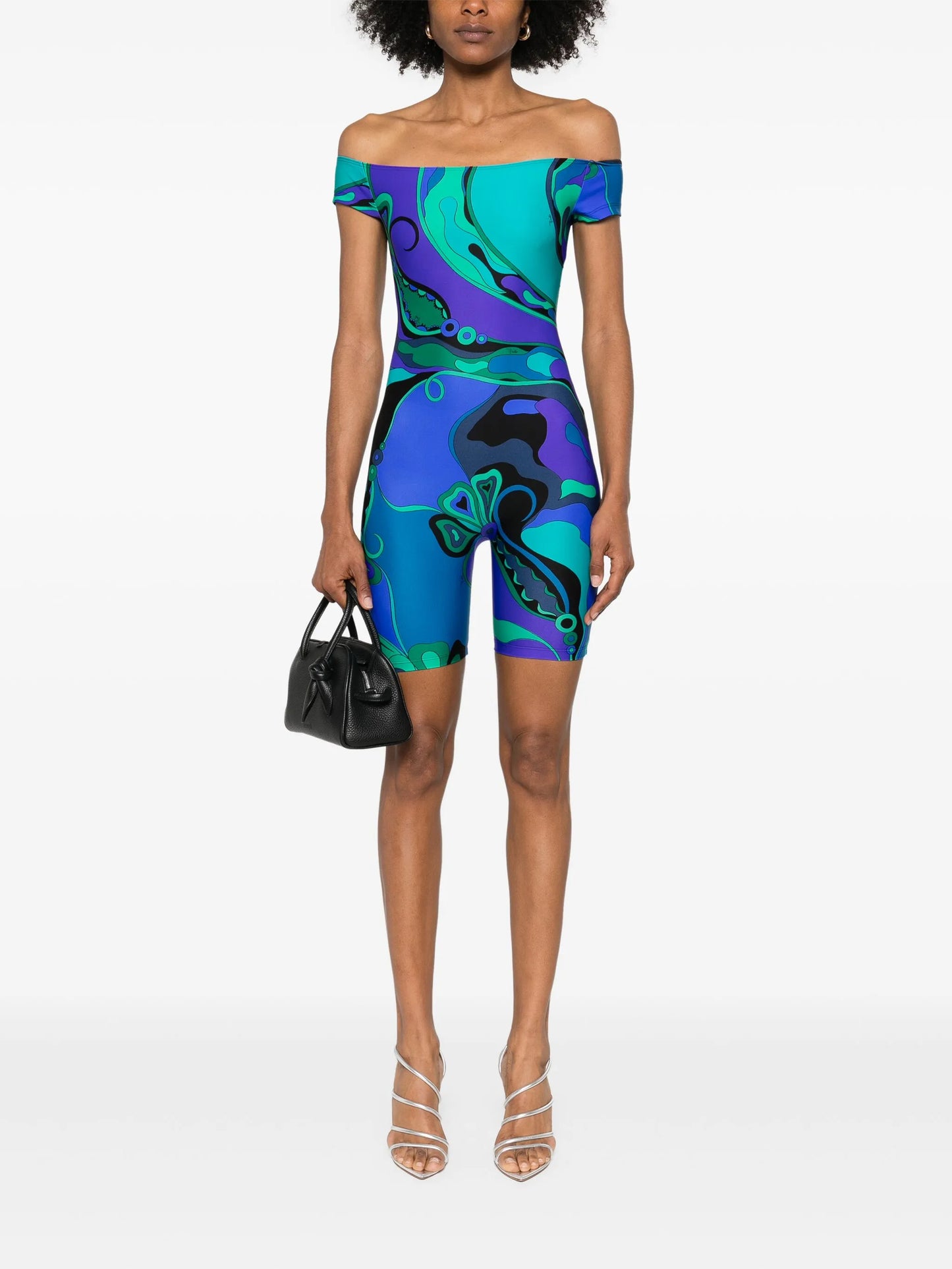 printed playsuit