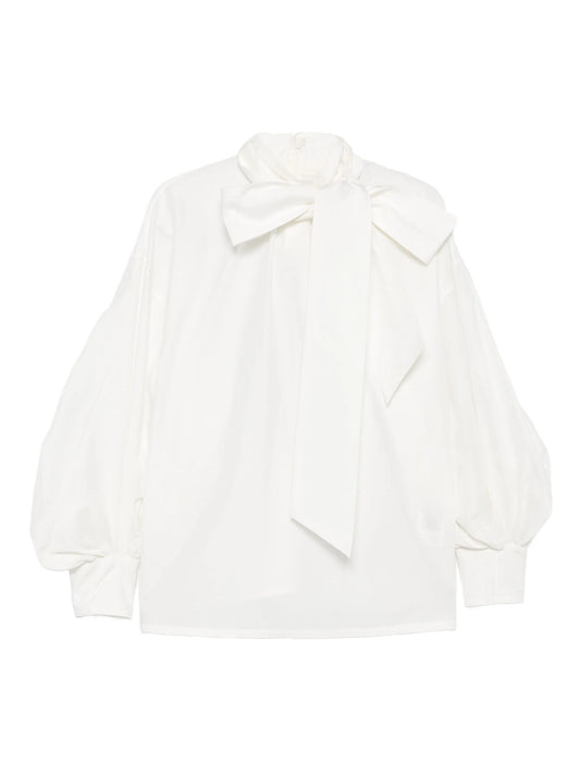 tie-waist blouse