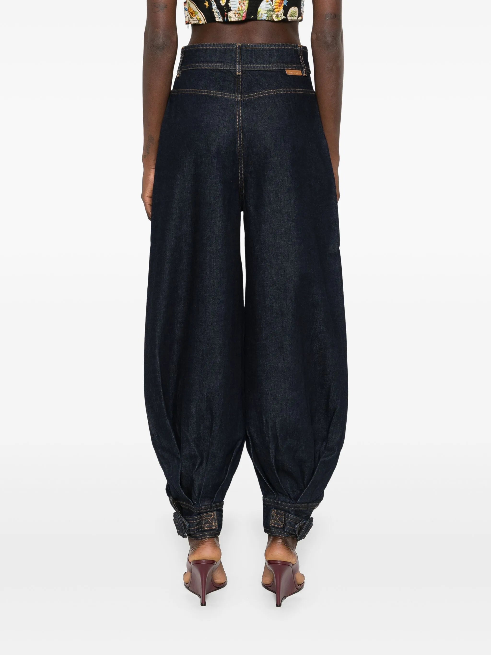 Hypnotic balloon-cuffed jeans