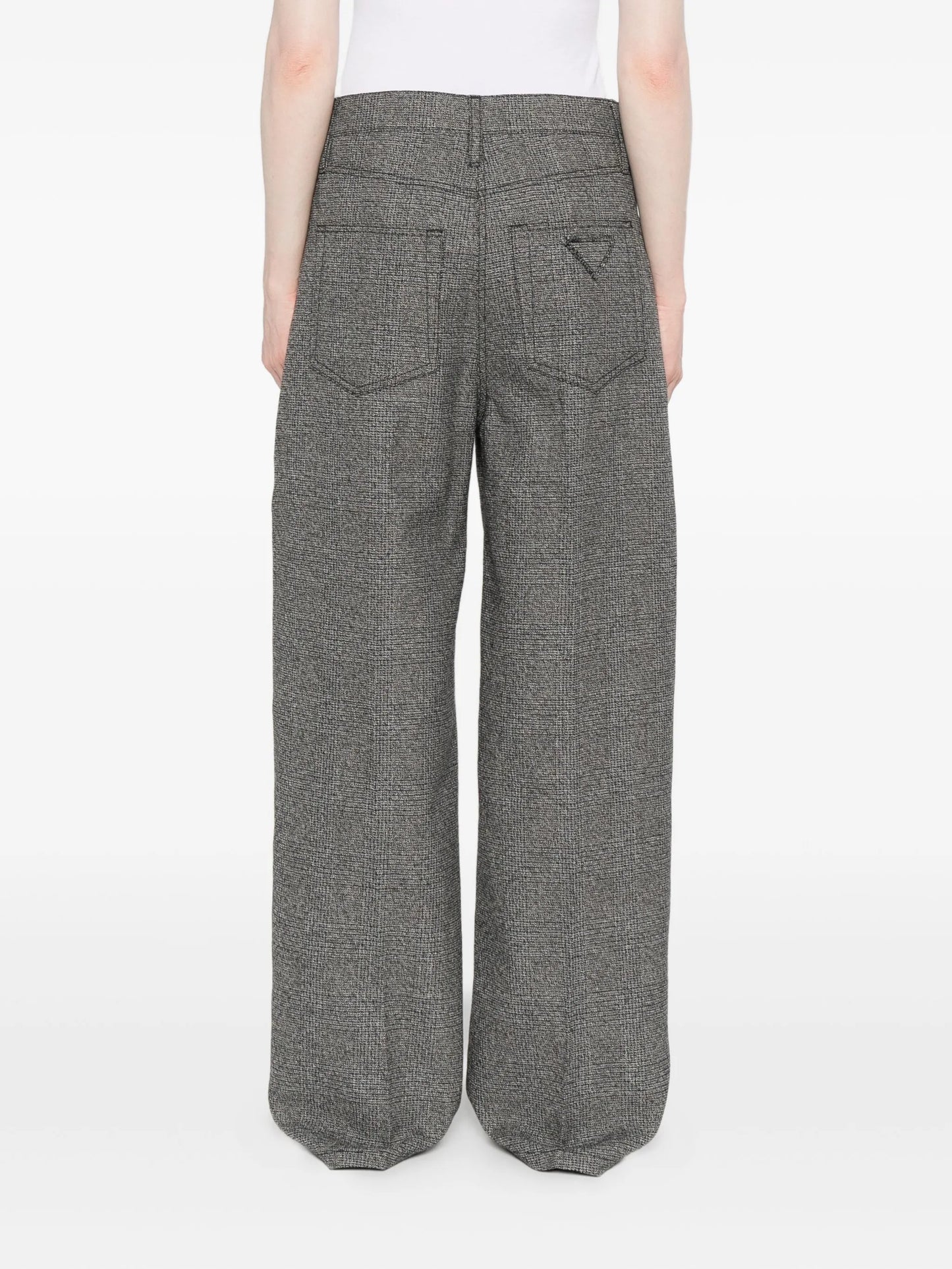 checked trousers