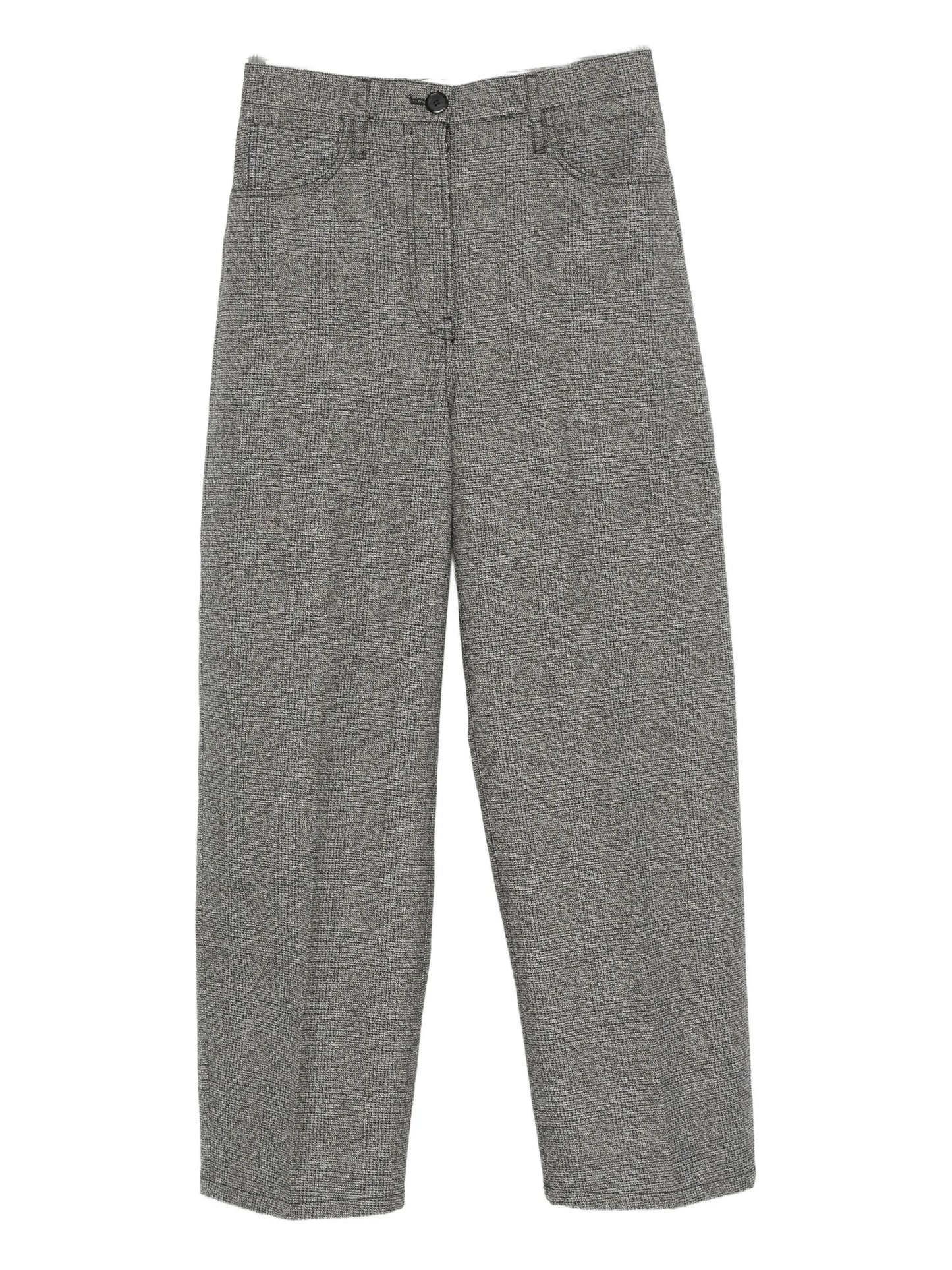 checked trousers