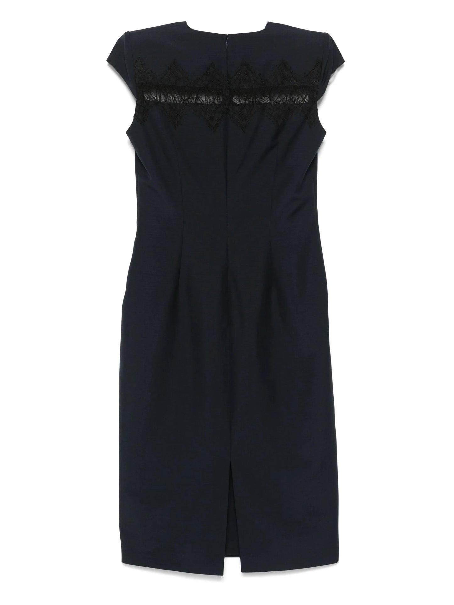 tailored pencil midi dress
