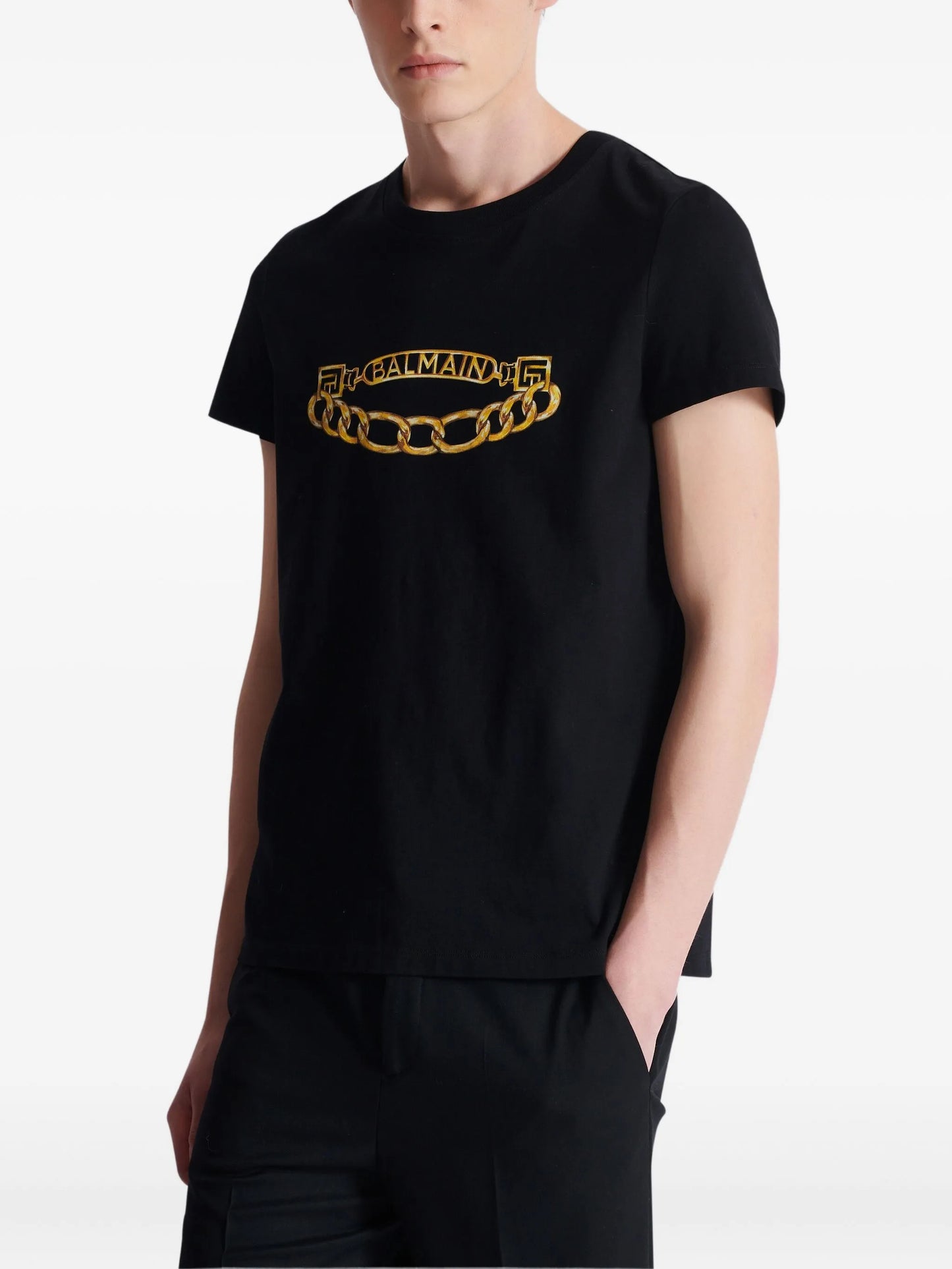 Chaînes-print T-shirt