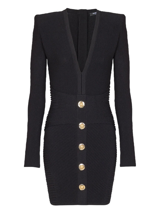 ribbed bodycon dress