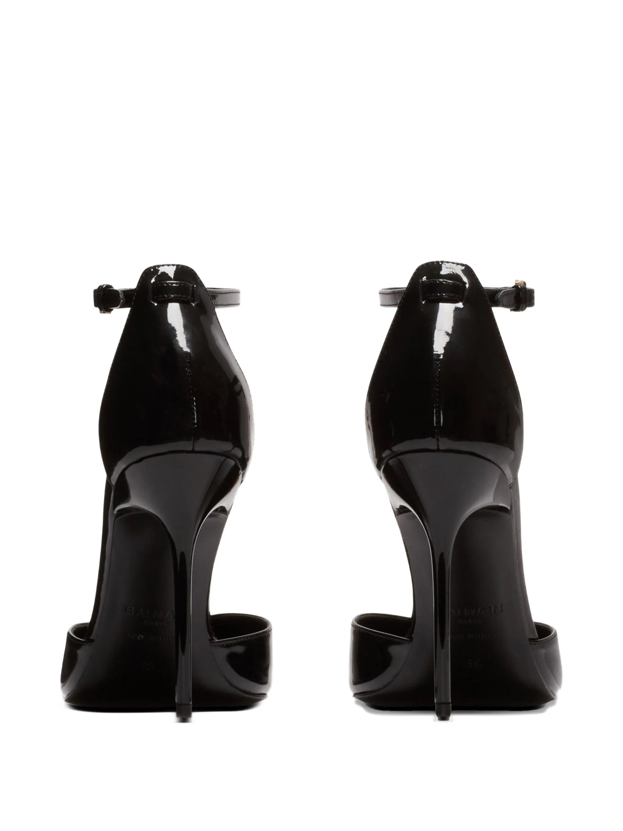 95mm Sync leather pumps