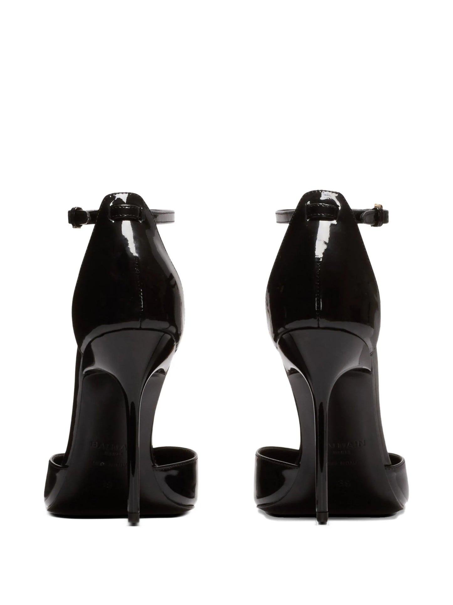 95mm Sync leather pumps