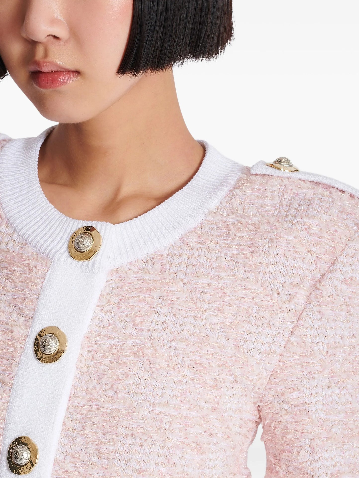 cropped cardigan