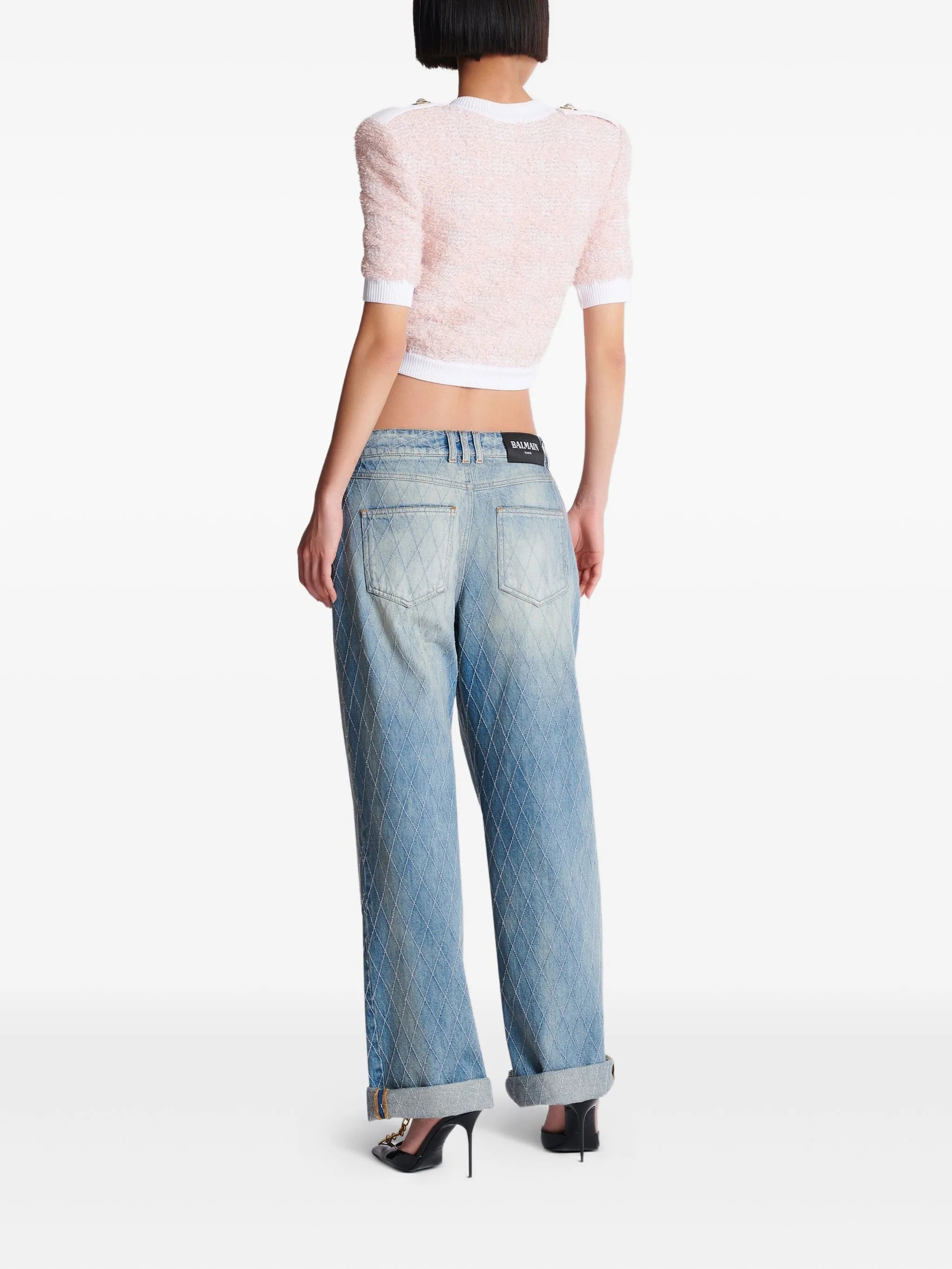 cropped cardigan