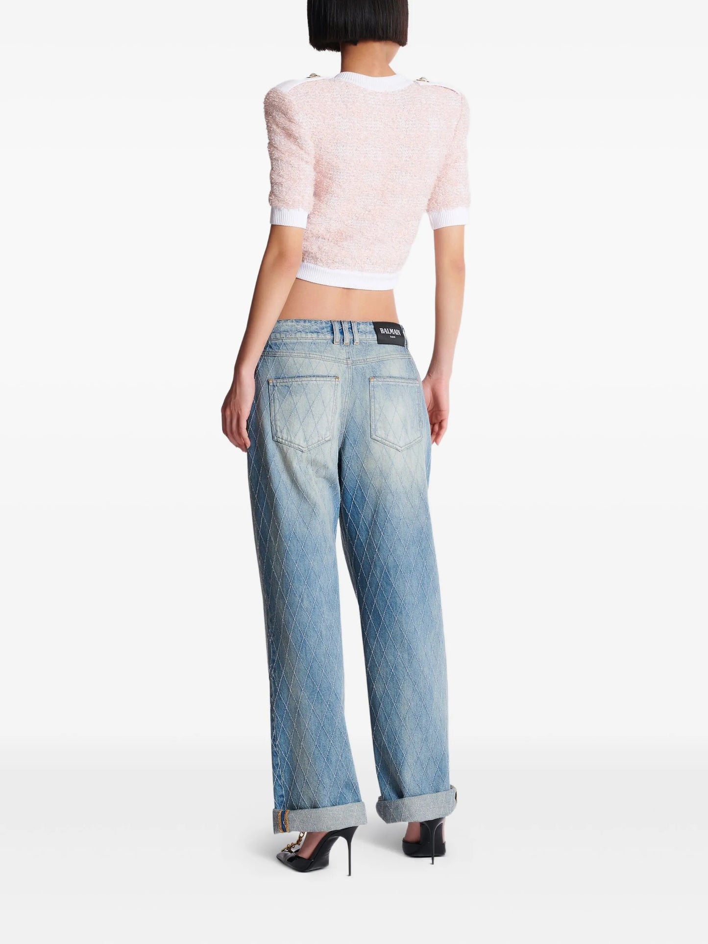 cropped cardigan