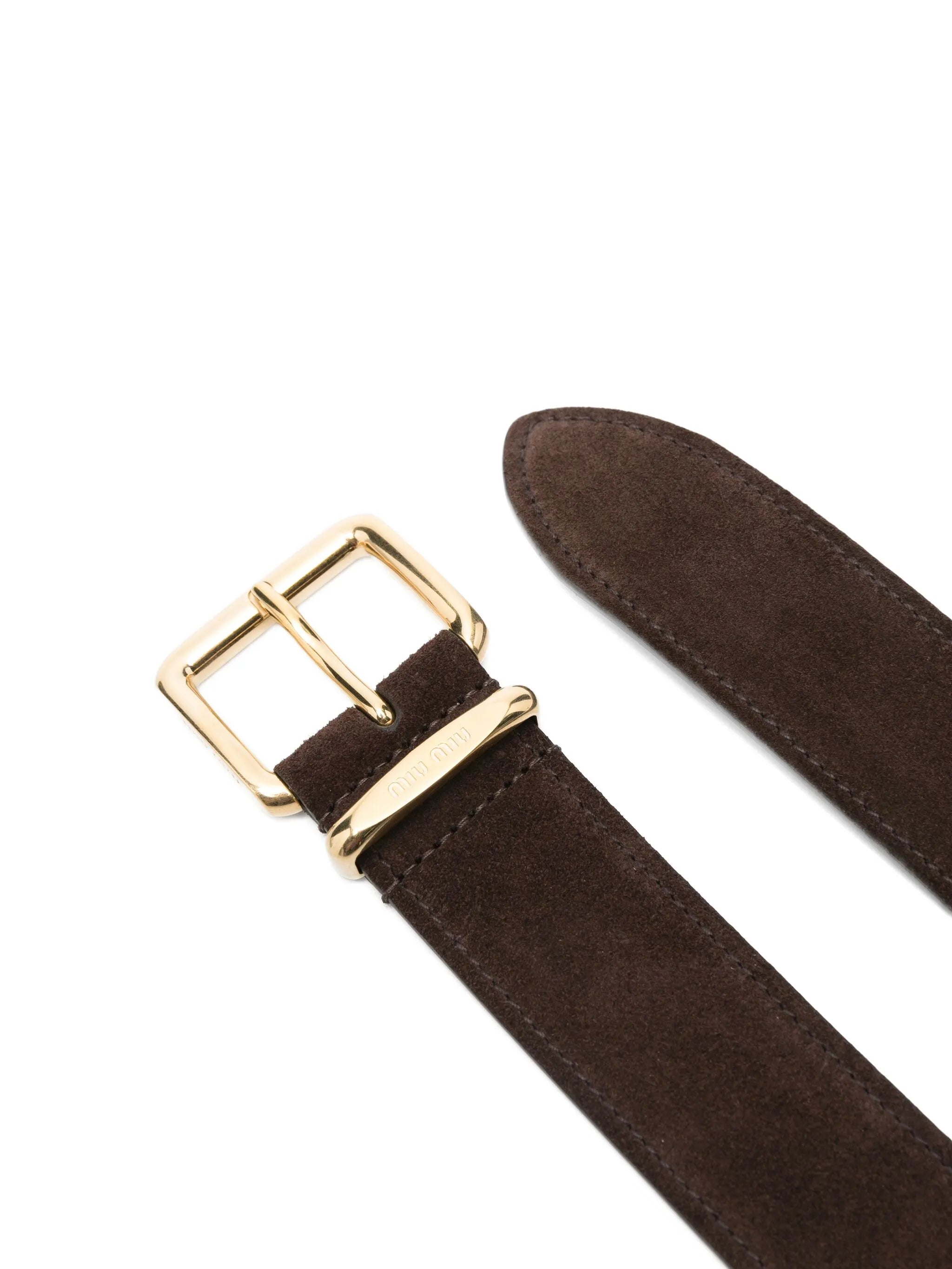 suede belt