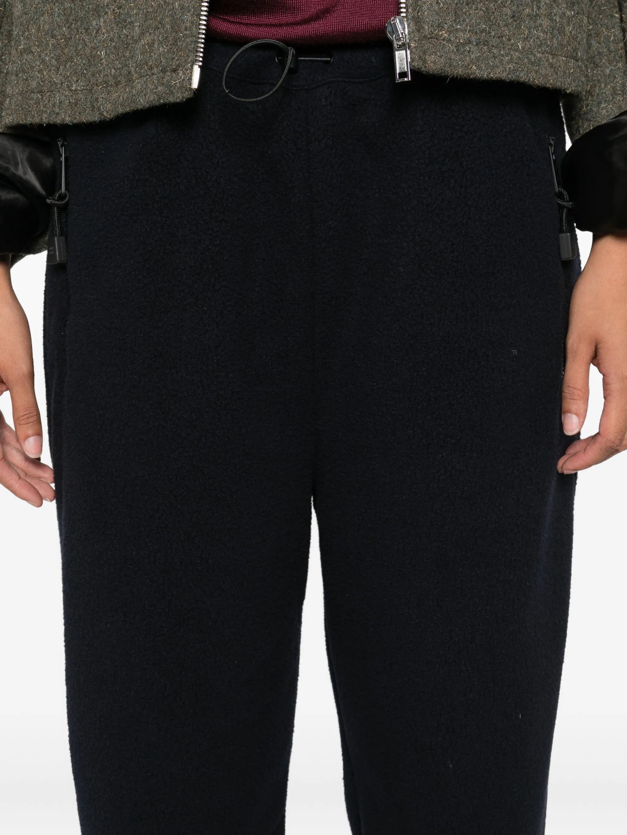 drawstring track pants