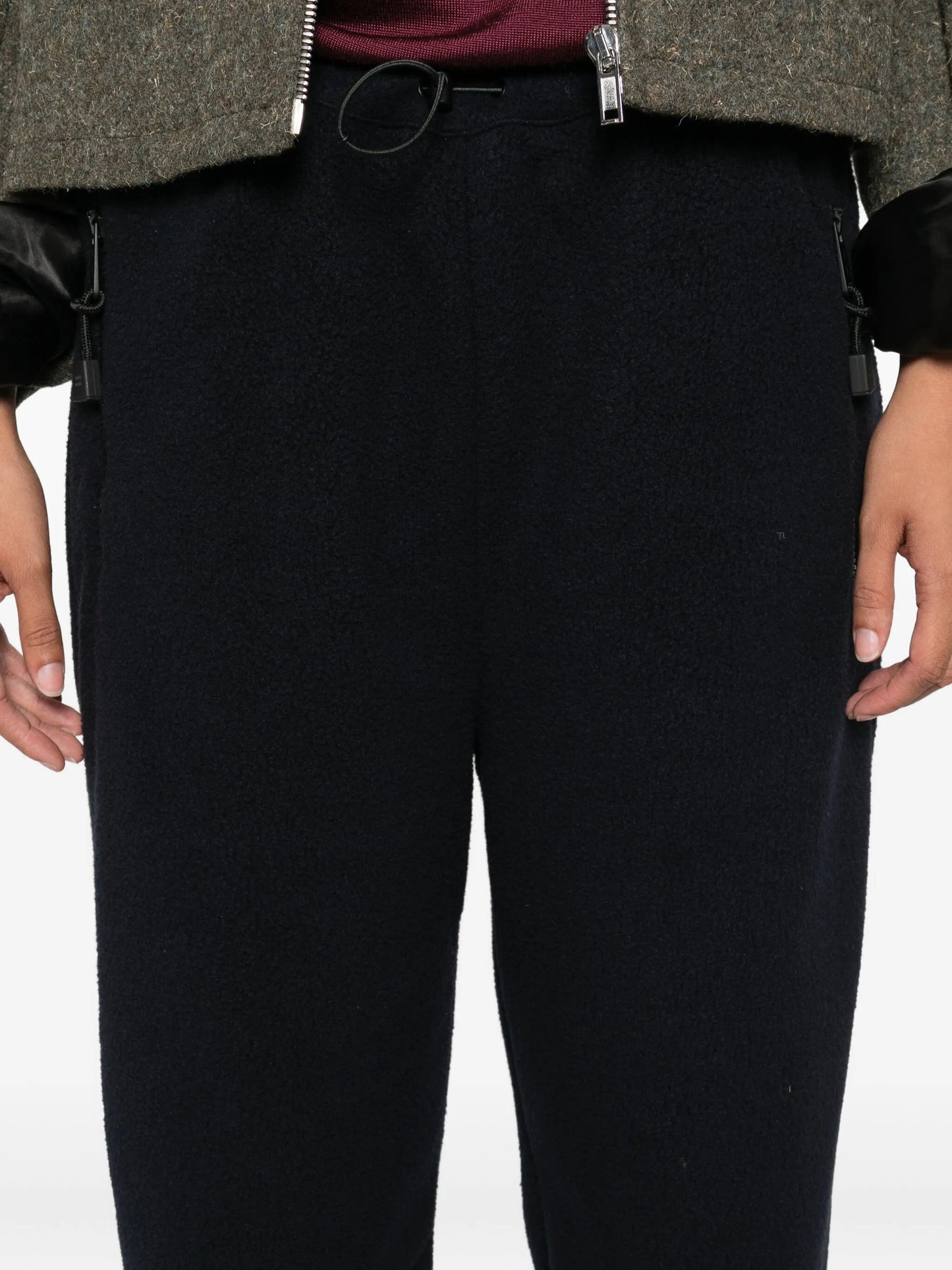 drawstring track pants