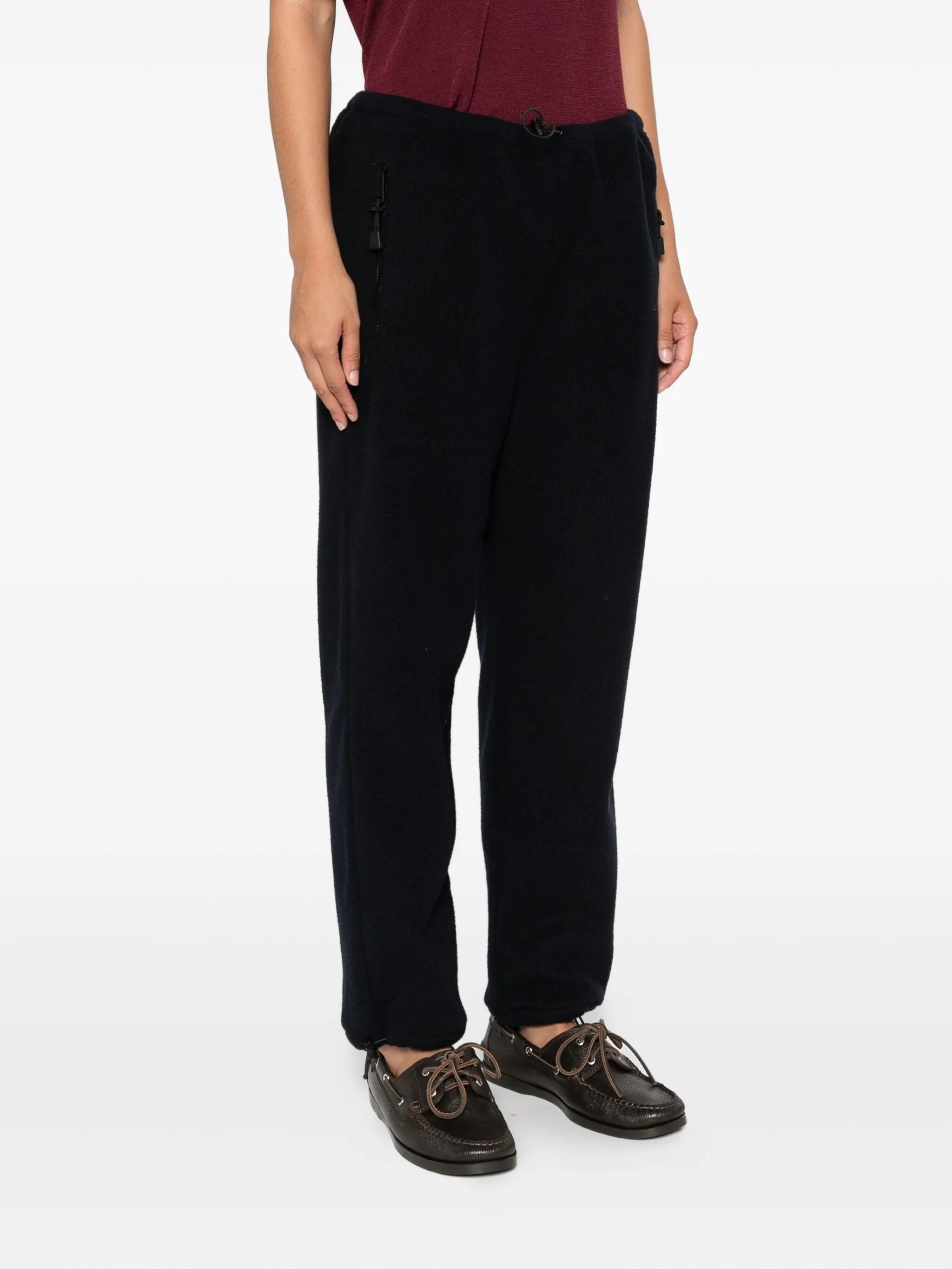 drawstring track pants