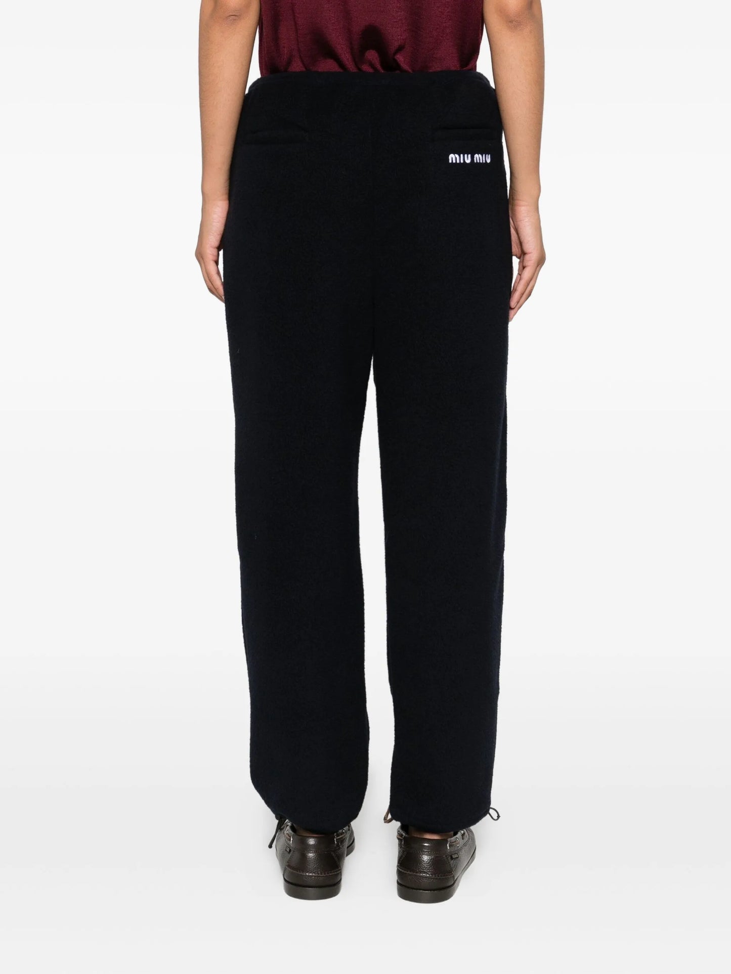 drawstring track pants