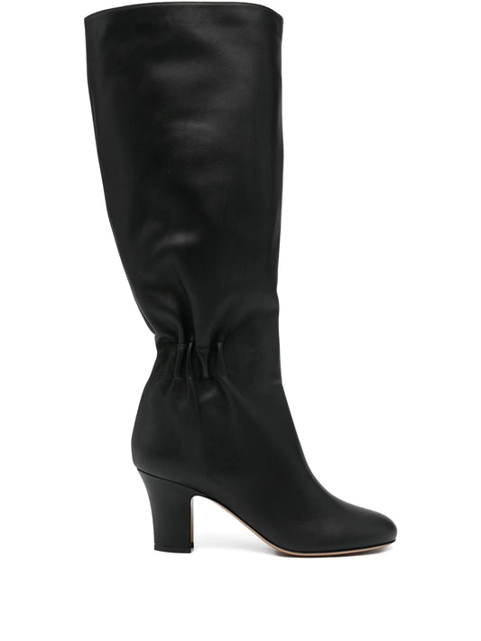 70mm Jannette leather boots