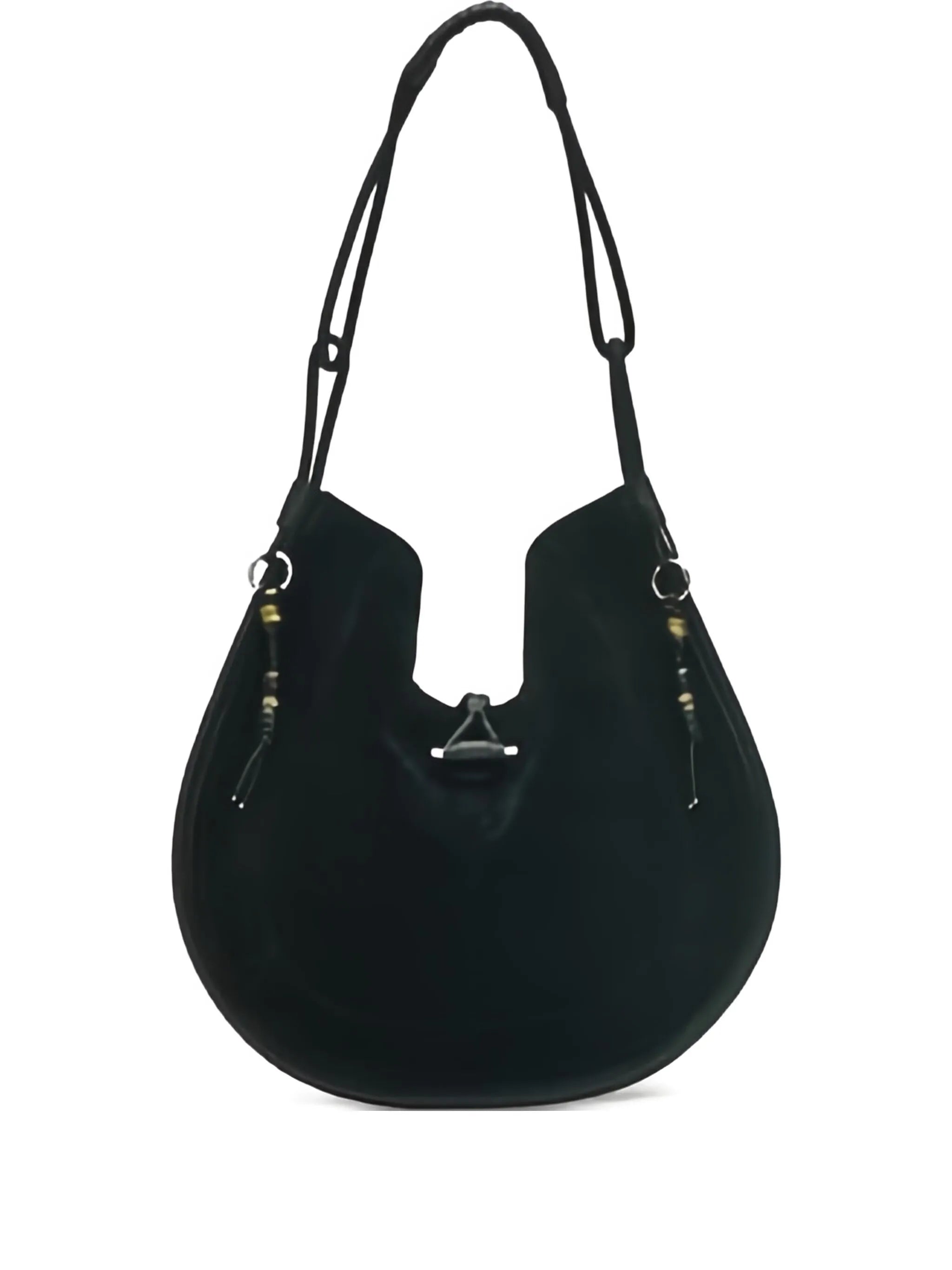 Oskan suede shoulder bag