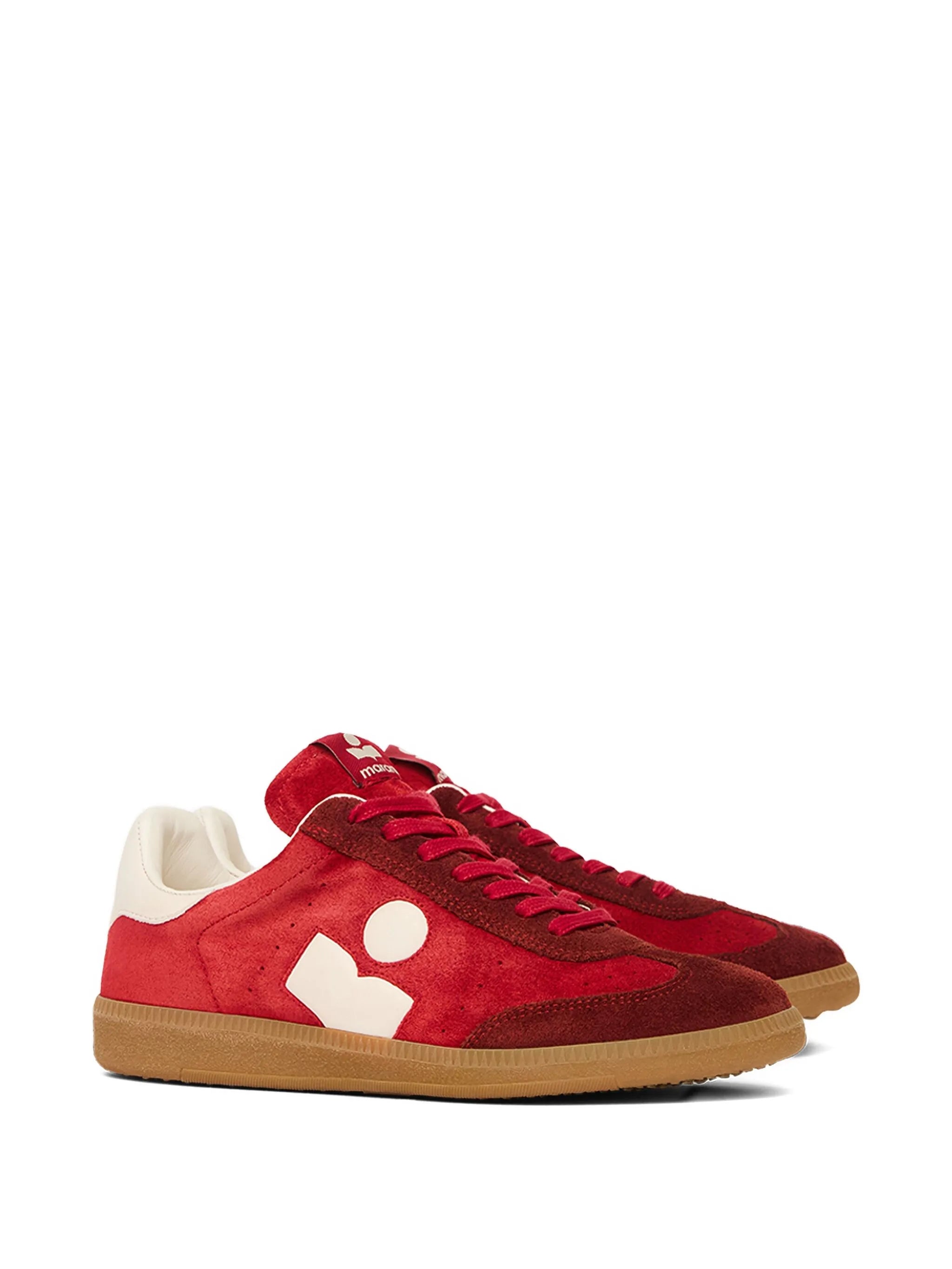 Bryce suede panelled sneakers