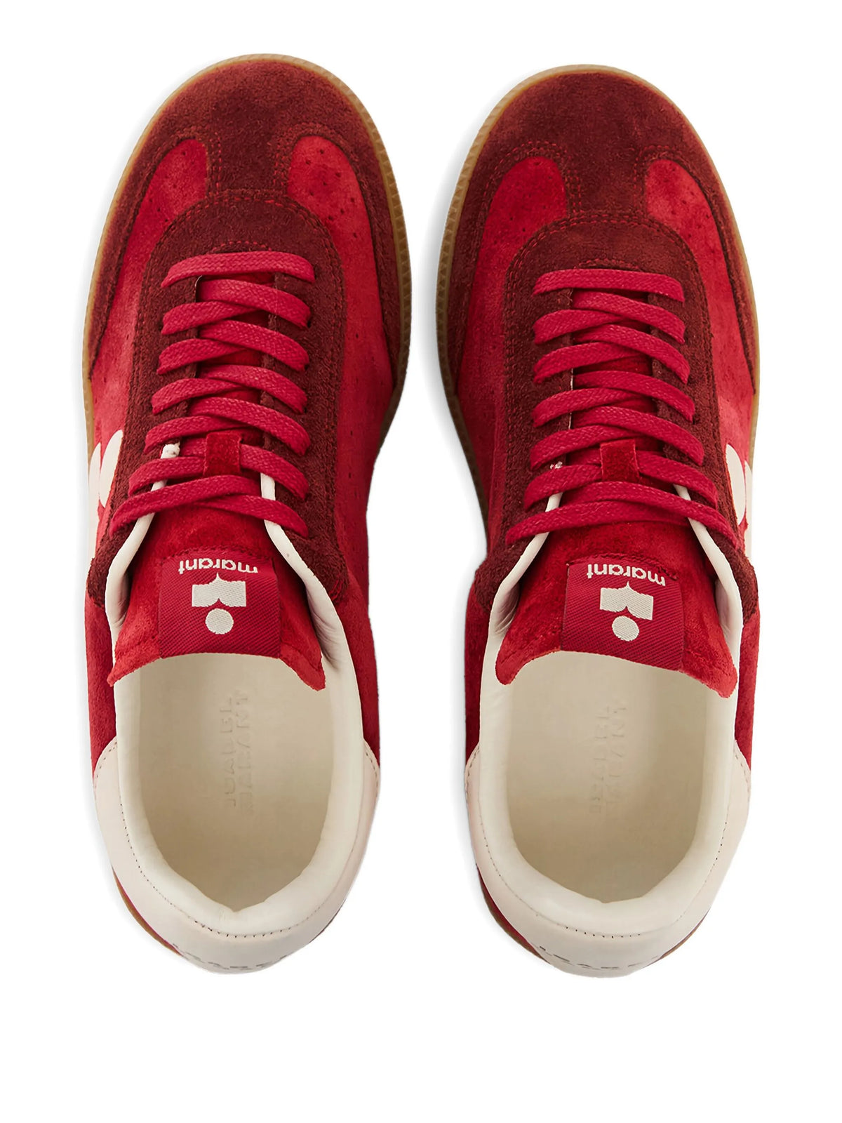 Bryce suede panelled sneakers