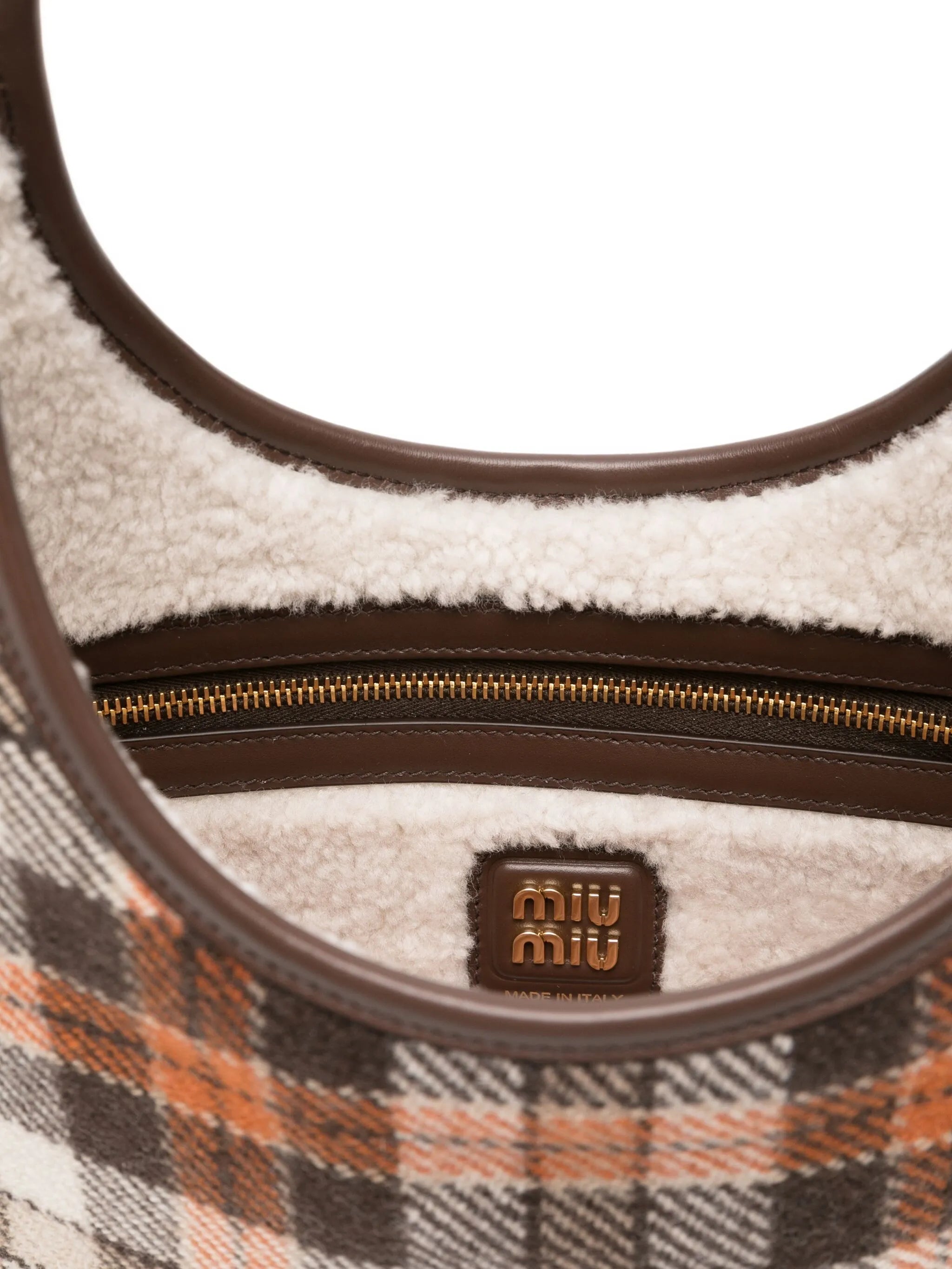 Ivy tartan tote bag