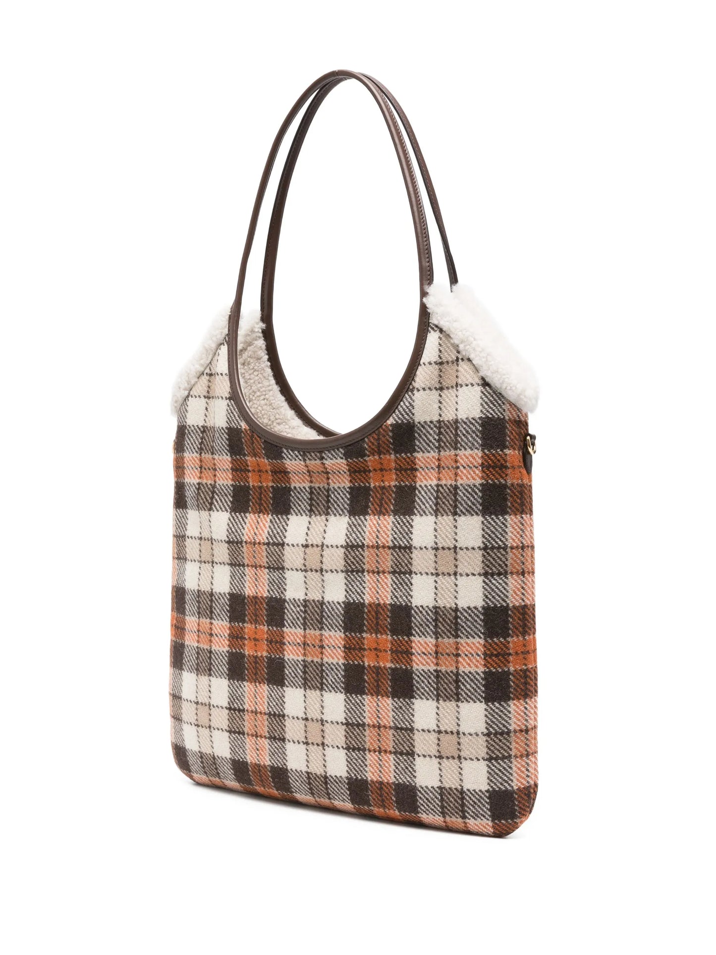 tartan tote bag
