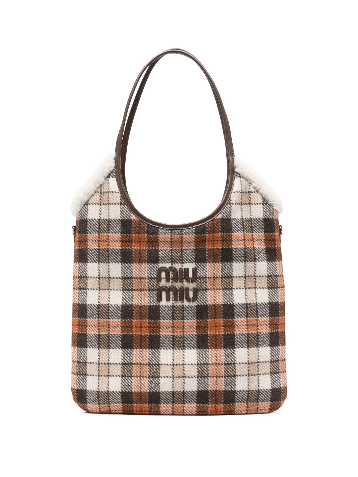 tartan tote bag